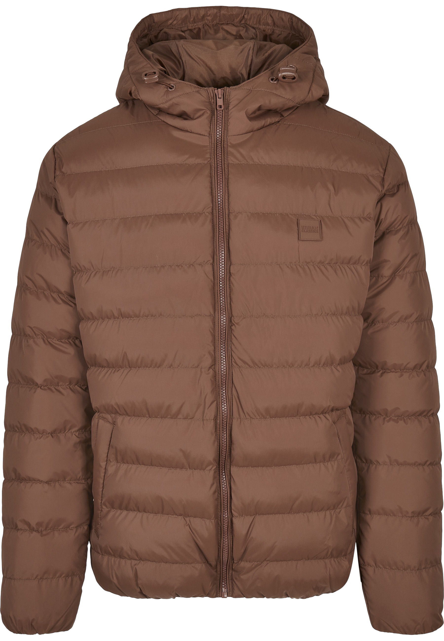 URBAN CLASSICS Winterjacke »Urban Classics Herren Basic Bubble Jacket« 1 Stk. tlg. mit Kapuze