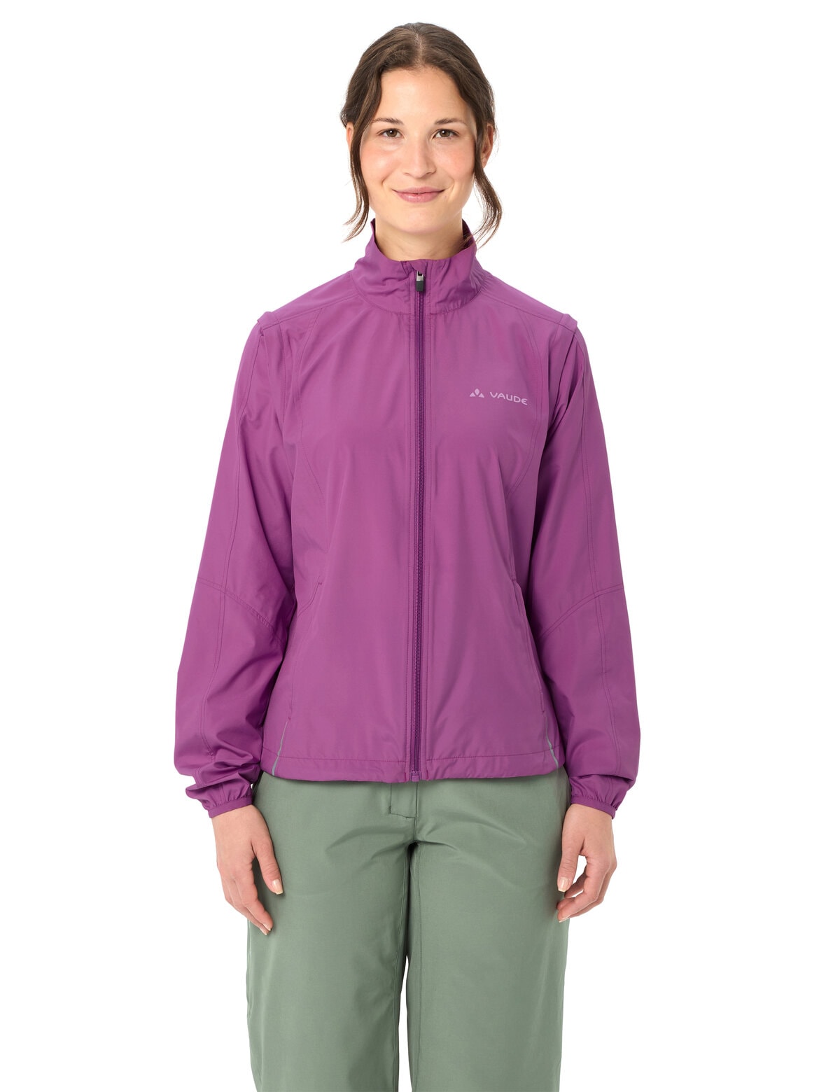 VAUDE Fahrradjacke »DUNDEE« ohne Kapuze für Radsport und Outdooraktivitäten, atmungsaktiv, pflegeleicht