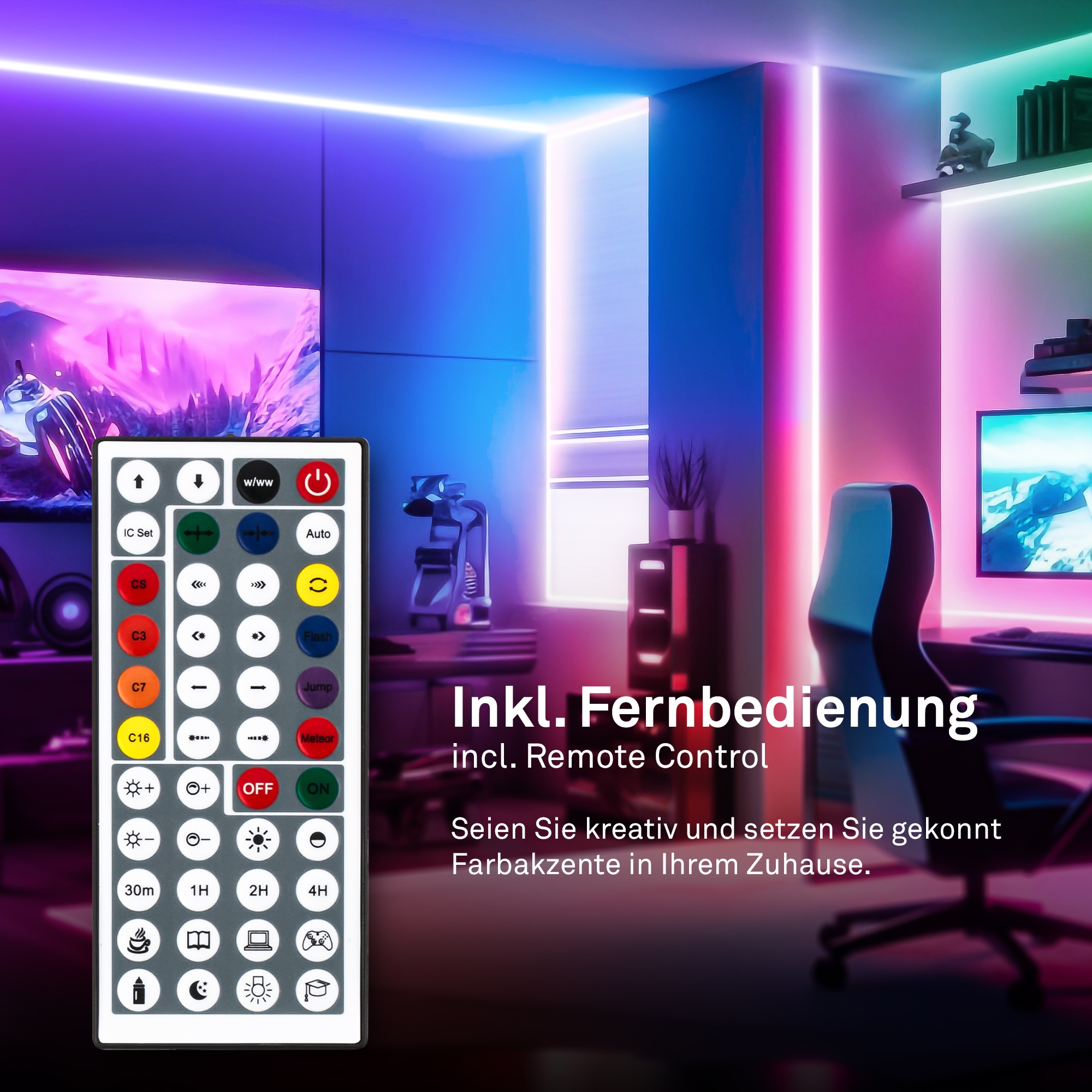 Briloner Leuchten LED Stripe »RGBIC 2354156«