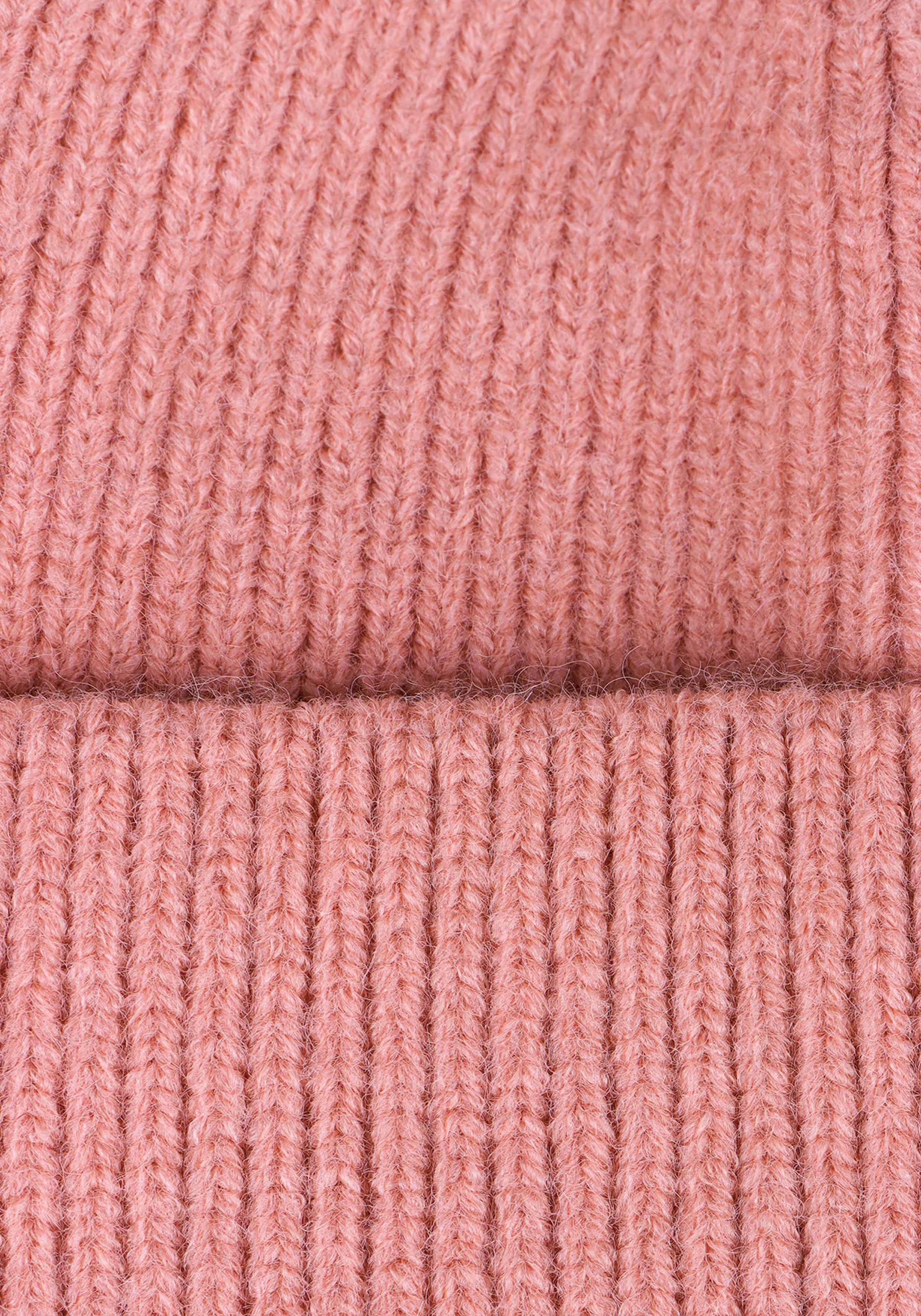Capelli New York Beanie, mit ikonischem Logo-Patch