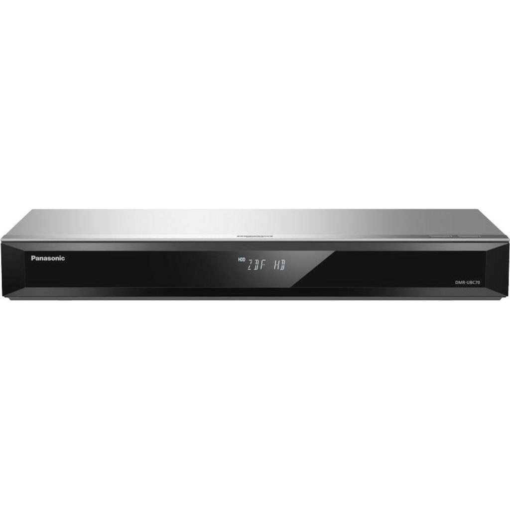 Panasonic Blu-ray-Rekorder »DMR-UBC70«, 4k Ultra HD, WLAN-LAN (Ethernet), 4K Upscaling, 500 GB Festplatte