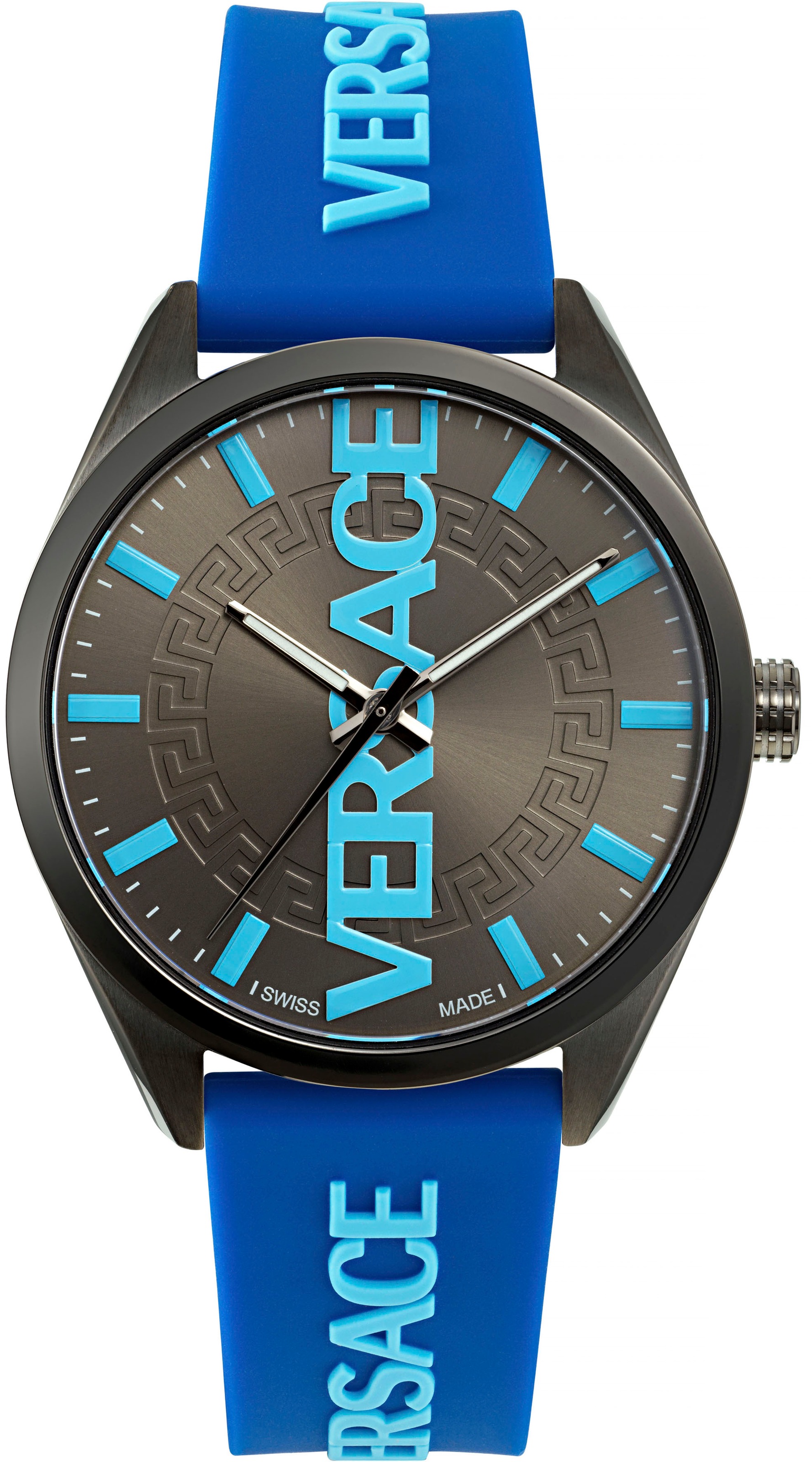 Versace Quarzuhr »V-VERTICAL«, Armbanduhr, Herrenuhr, Swiss Made, Leuchtzeiger, Saphirglas, analog