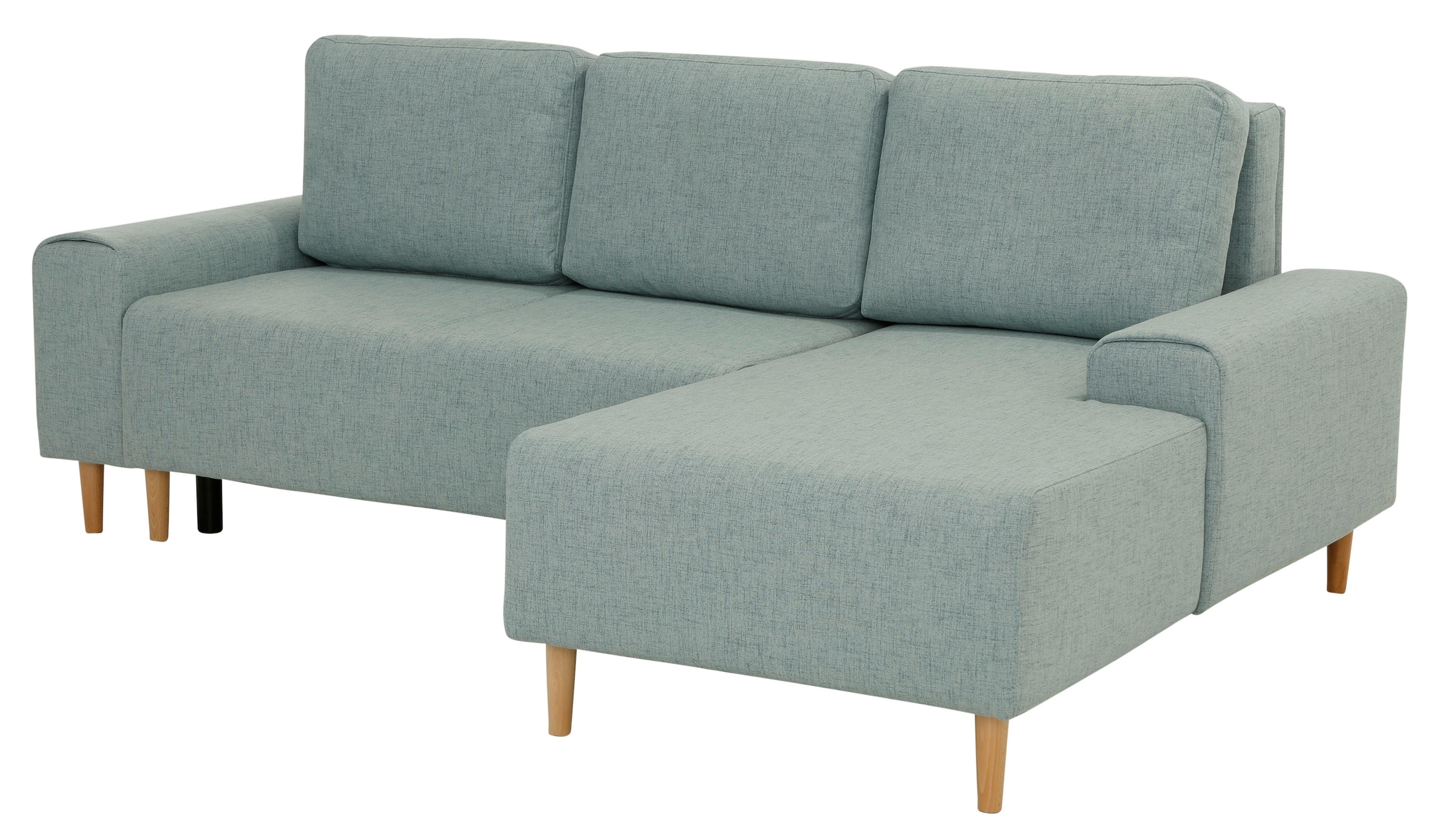 INOSIGN Ecksofa »Samu L-Form«, wahlweise mit Bettfunktion und Bettkasten