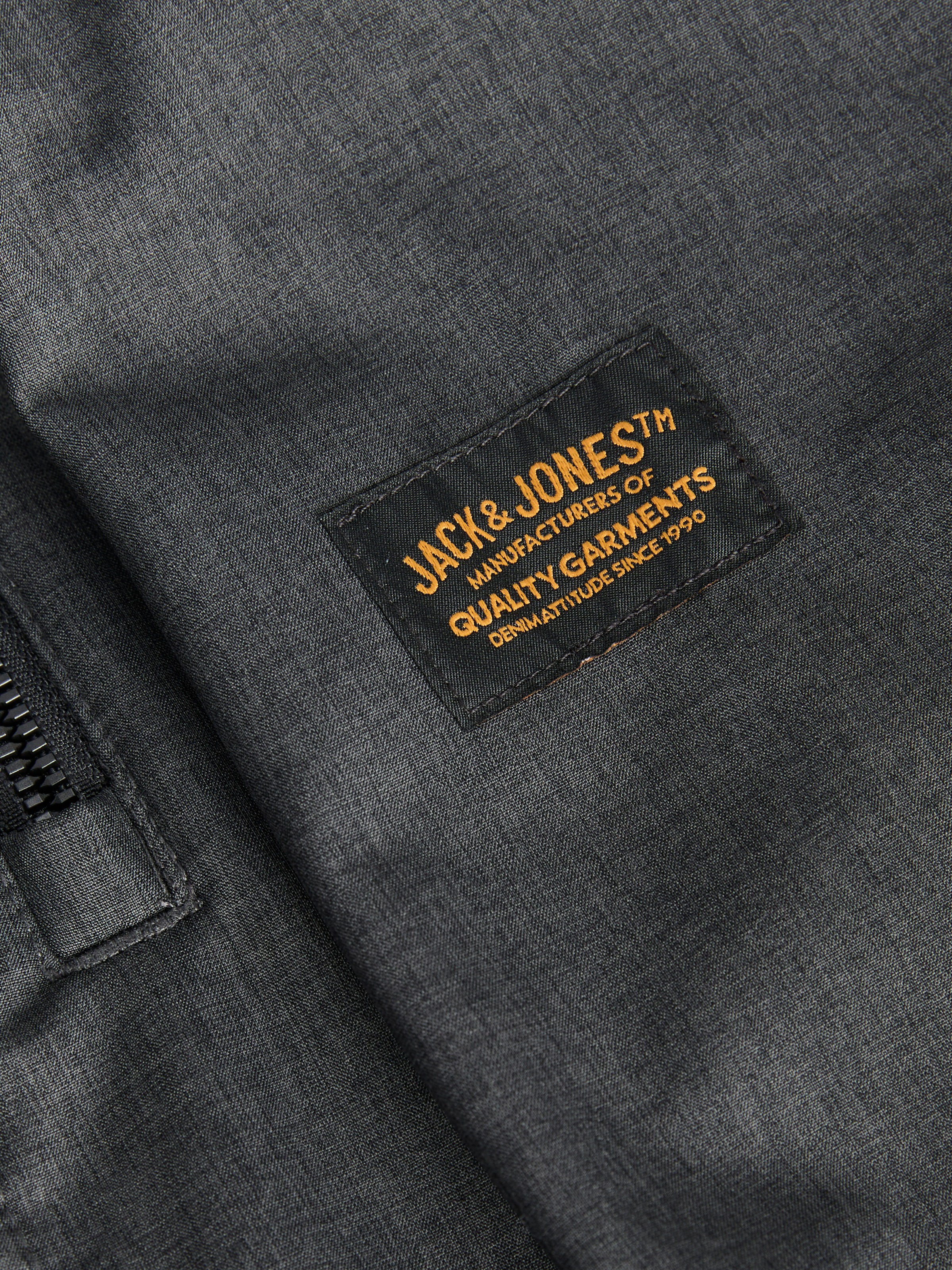 Jack & Jones Softshelljacke »JJELIAM SOFTSHELL BOMBER NOOS« Kunstfaser, regular fit