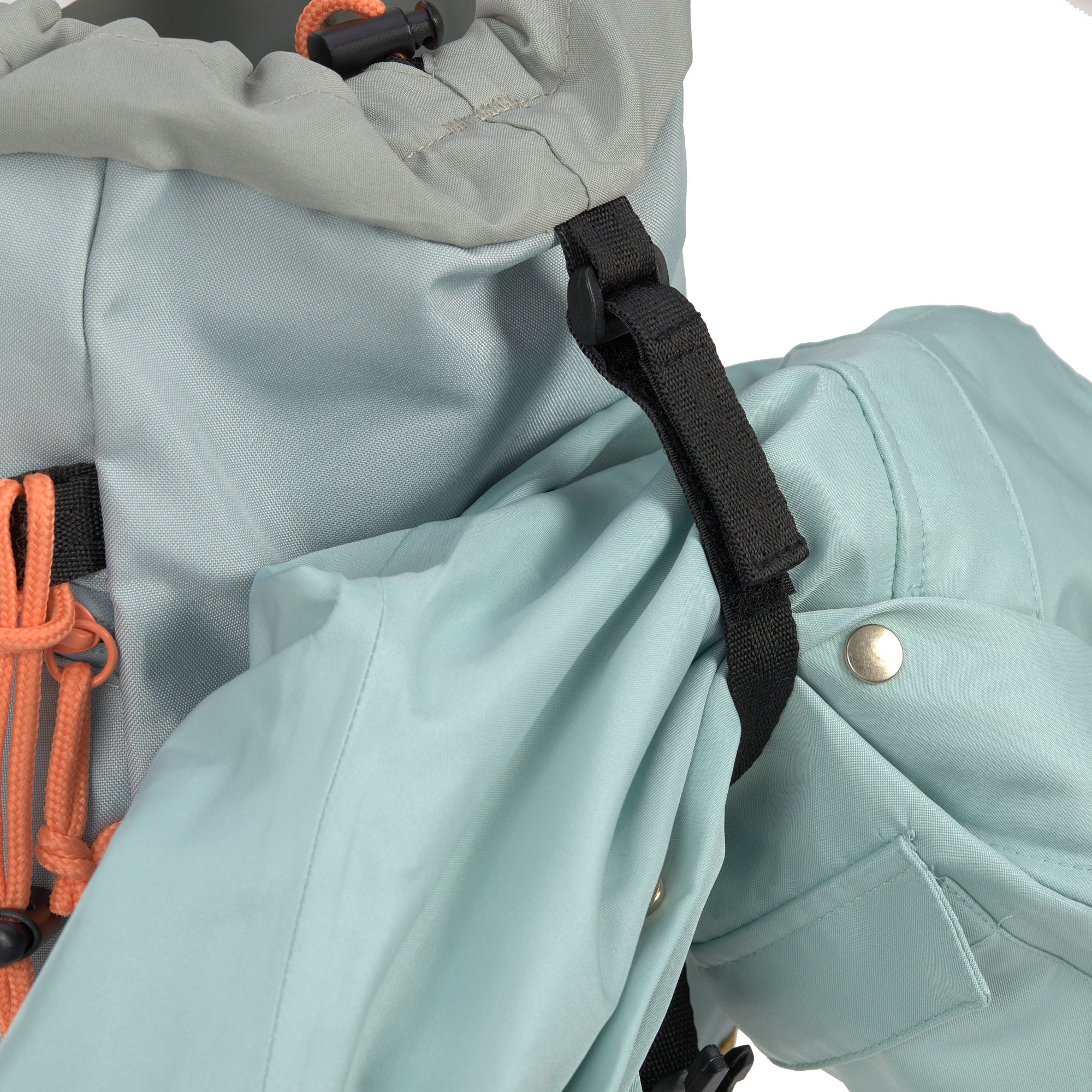 LÄSSIG Kinderrucksack »Nature, Mini Outdoor Backpack, Light Blue«, Reflektoren, aus recycelten PET-Flaschen