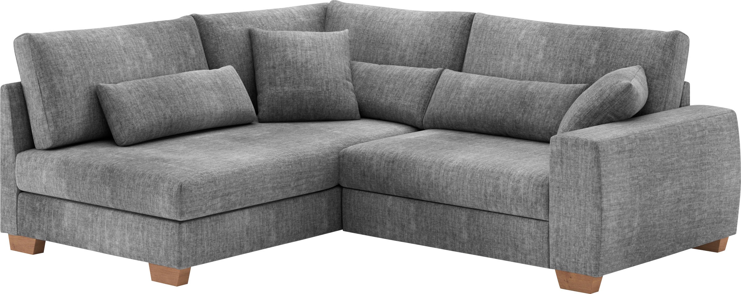 Mr. Couch Ecksofa »Helena L-Form«, Mit Federkern, wahlweise mit Bettfunktion und Taschenfederkern