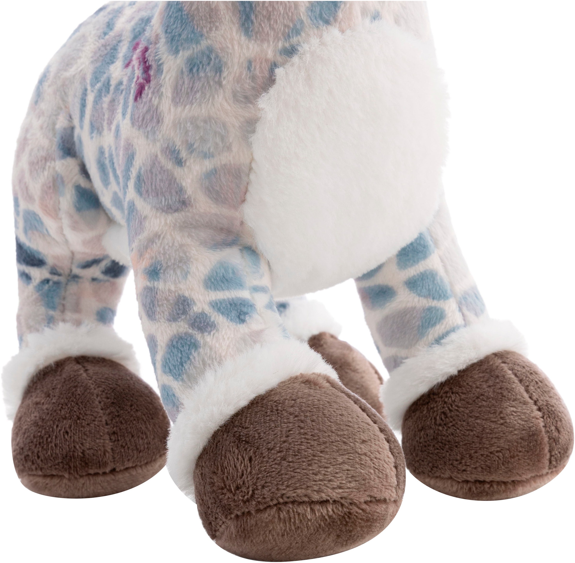 Nici Kuscheltier »Winter, Giraffe Winny Winterfur, 50 cm stehend«, sitzend; enthält recyceltes Material