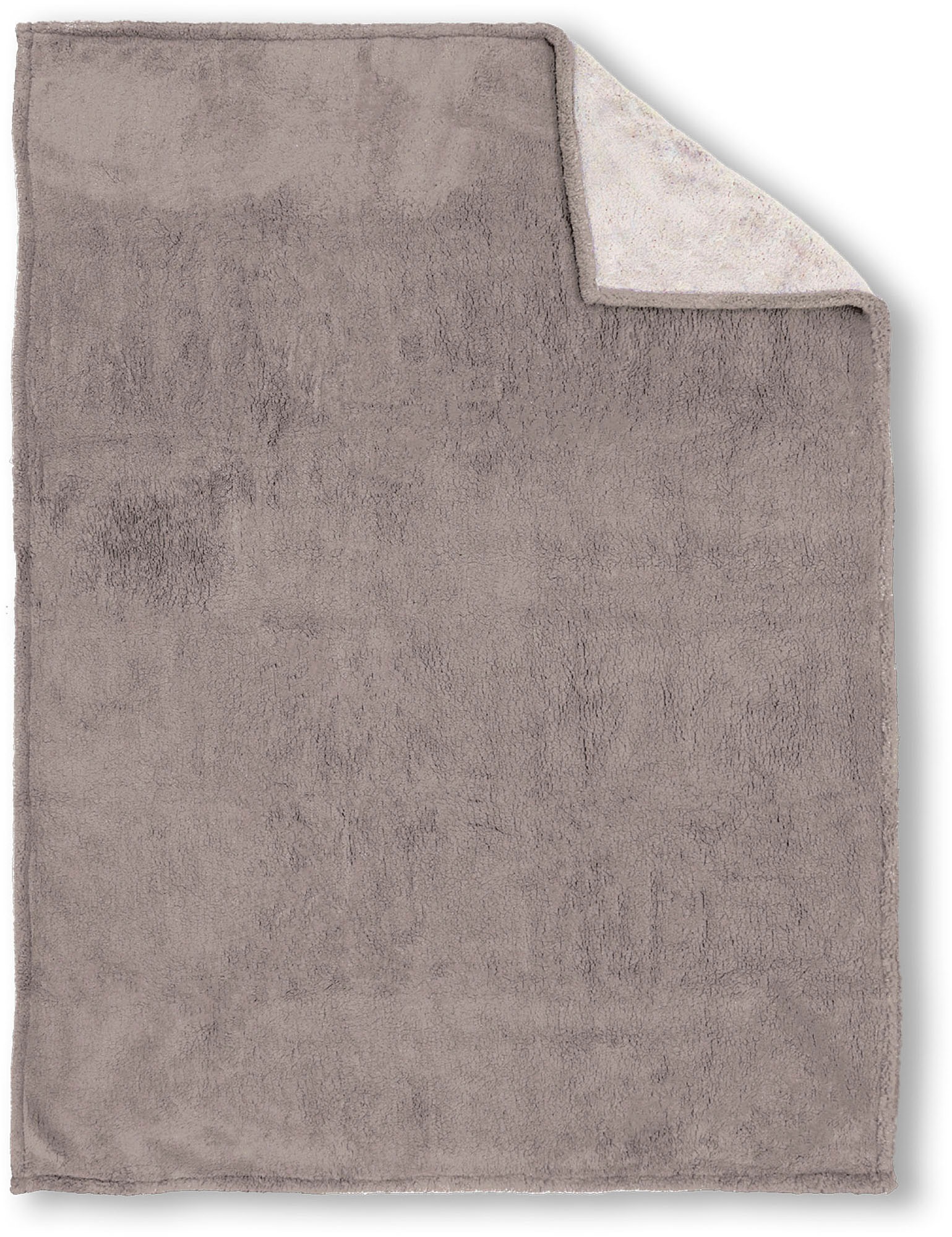 Biberna Tagesdecke »Tagesdecke Sherpa« Kuscheldecke, superweiche + warme Sh günstig online kaufen
