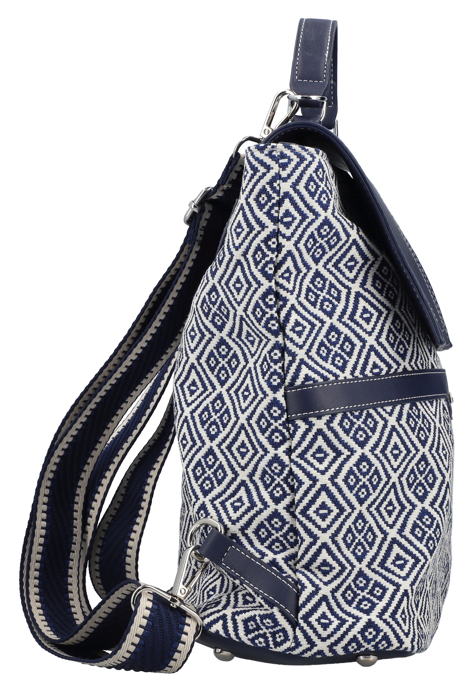 Rieker Cityrucksack, Freizeitrucksack, Damen-Rucksack mit abnehmbaren Trägern