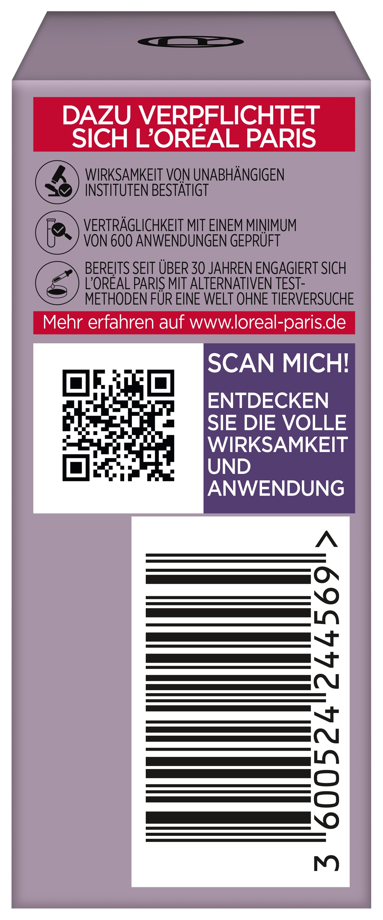 L'ORÉAL PARIS Gesichtsfluid »REVITALIFT FILLER AUFPOLSTERNDES HYALURON AQUA-FLUID LSF 30« verfeinert das Hautbild