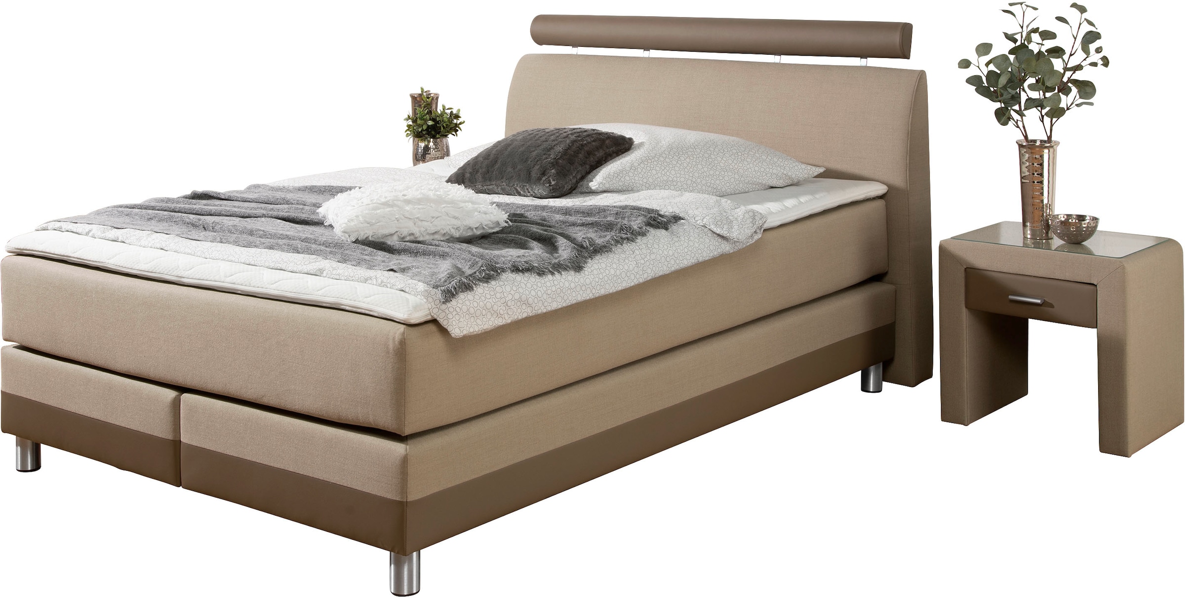 INOSIGN Boxspringbett, in H2, H3 oder H4 erhältlich günstig online kaufen