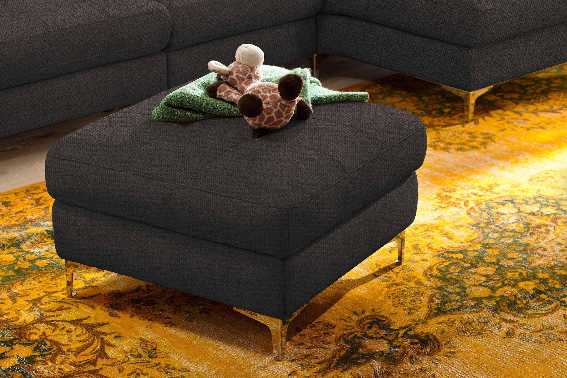 Home affaire Polsterhocker »Basel« passend zur Basel-Serie günstig online kaufen