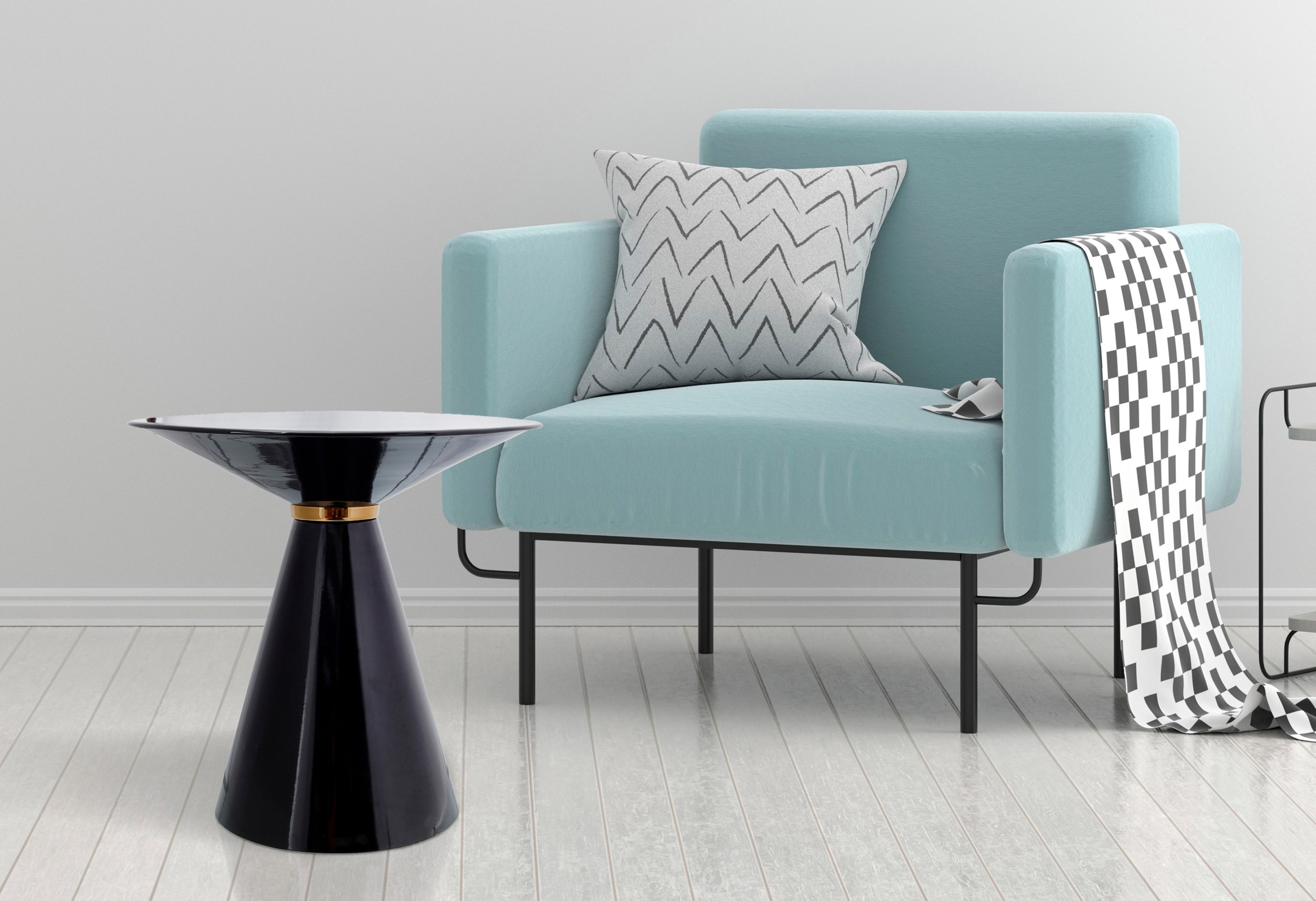 Kayoom Beistelltisch »Art Deco 325, Abstelltisch aus Metall,funktional und günstig online kaufen