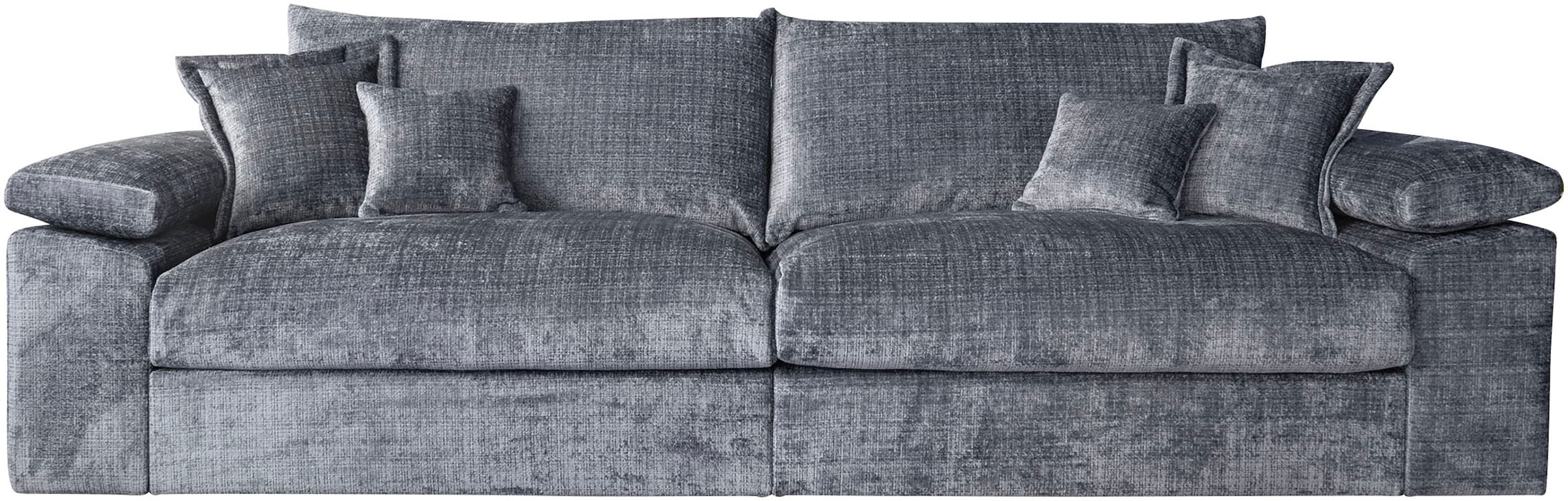 Home affaire Big-Sofa »Soft&Cosy XXL - Breite 303 cm«, Mega-Sofa, Cord oder Chenille-Struktur, Federkern-Polsterung