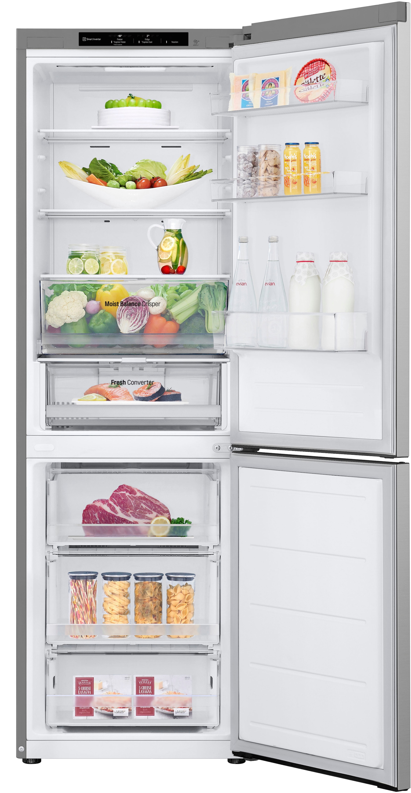 LG Kühl-/Gefrierkombination Serie 3 »GBV3100BPY« 186 cm hoch 59,5 cm breit