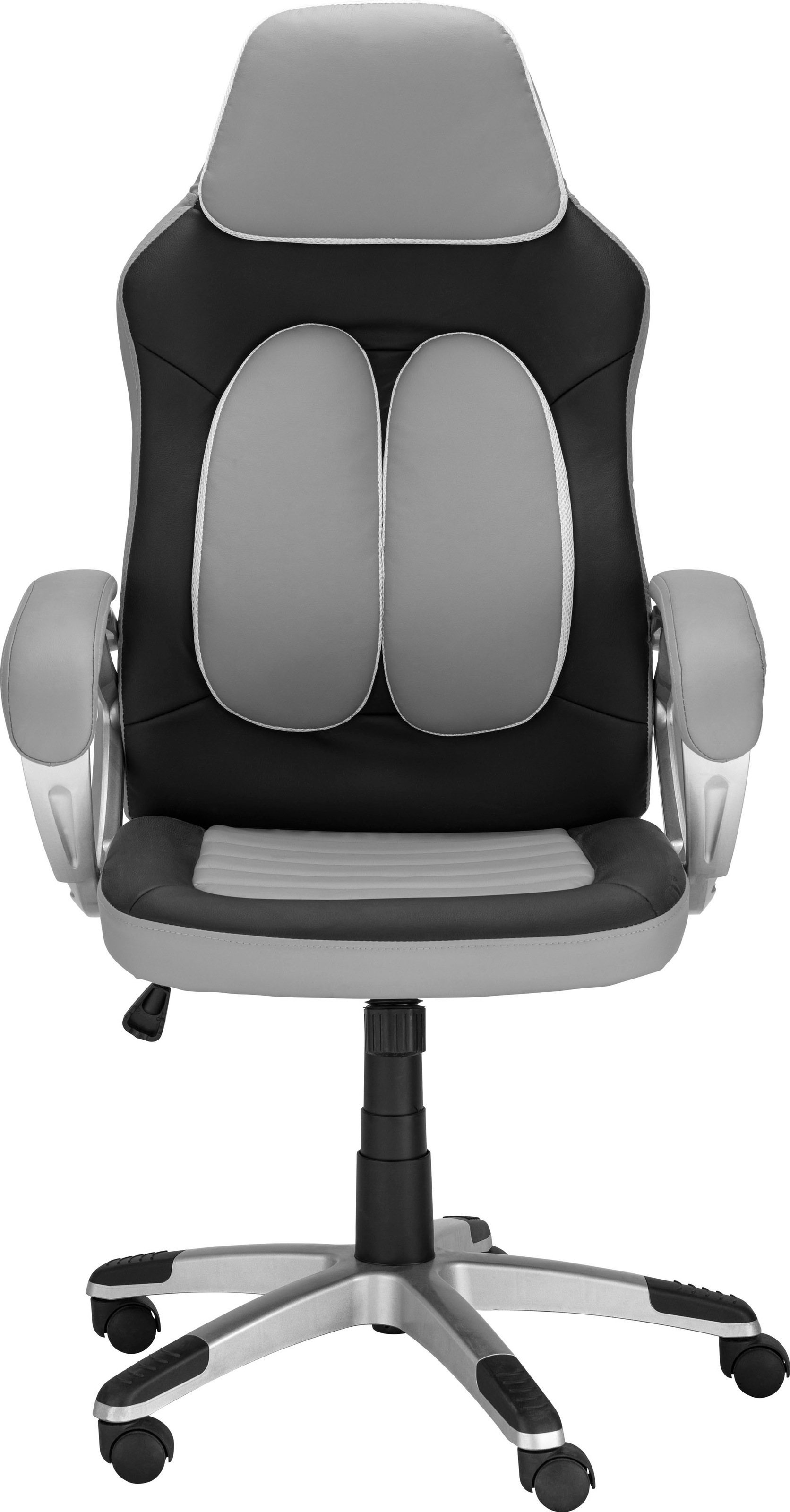 3. Bild von INOSIGN Gaming-Stuhl »Niro«, 1 St., Kunstleder, mit Stützkissen am Rücken, Sitzhöhe 42-52 cm