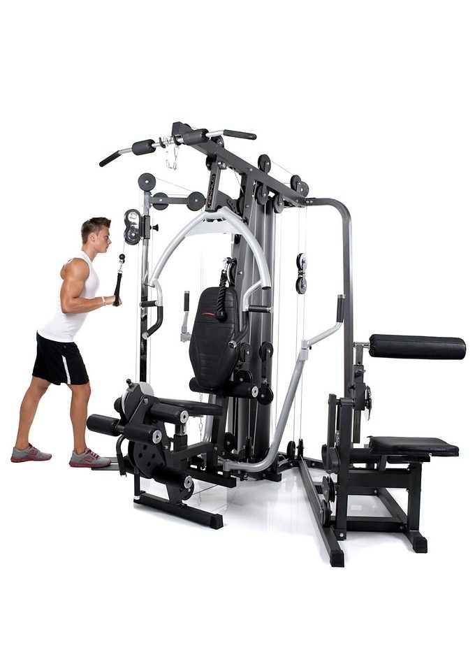 Finnlo by Hammer Kraftstation »Autark 6600«, 20 Gewichtsblöcke, (Butterflystange, Latzug, Ruderfunktion und mehr), multifunktionale Fitnessstation, max. Trainingsgewicht 110 kg