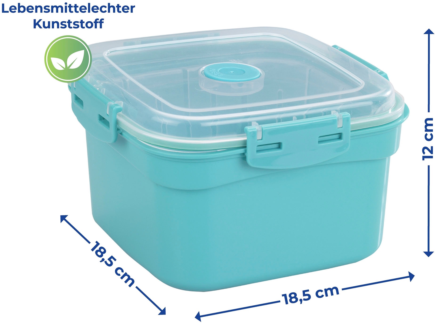 Maximex Dampfgarer »Mittagspause«, Mikrowellen-Geschirr (Dampfgarer/Tasse), spülmaschinenfest, Kunststoff