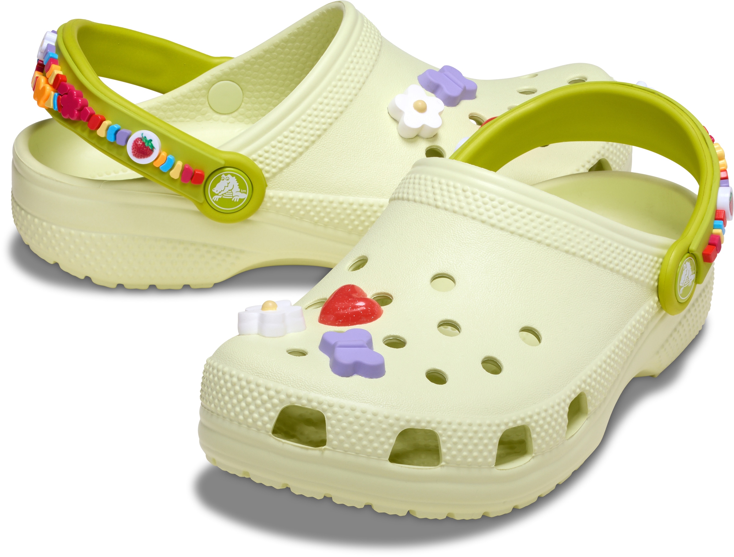 Crocs Clog »Classic Friendship Bracelet«  Hausschuhe, Sandale, Badeschuh mit Lüftungsöffnungen