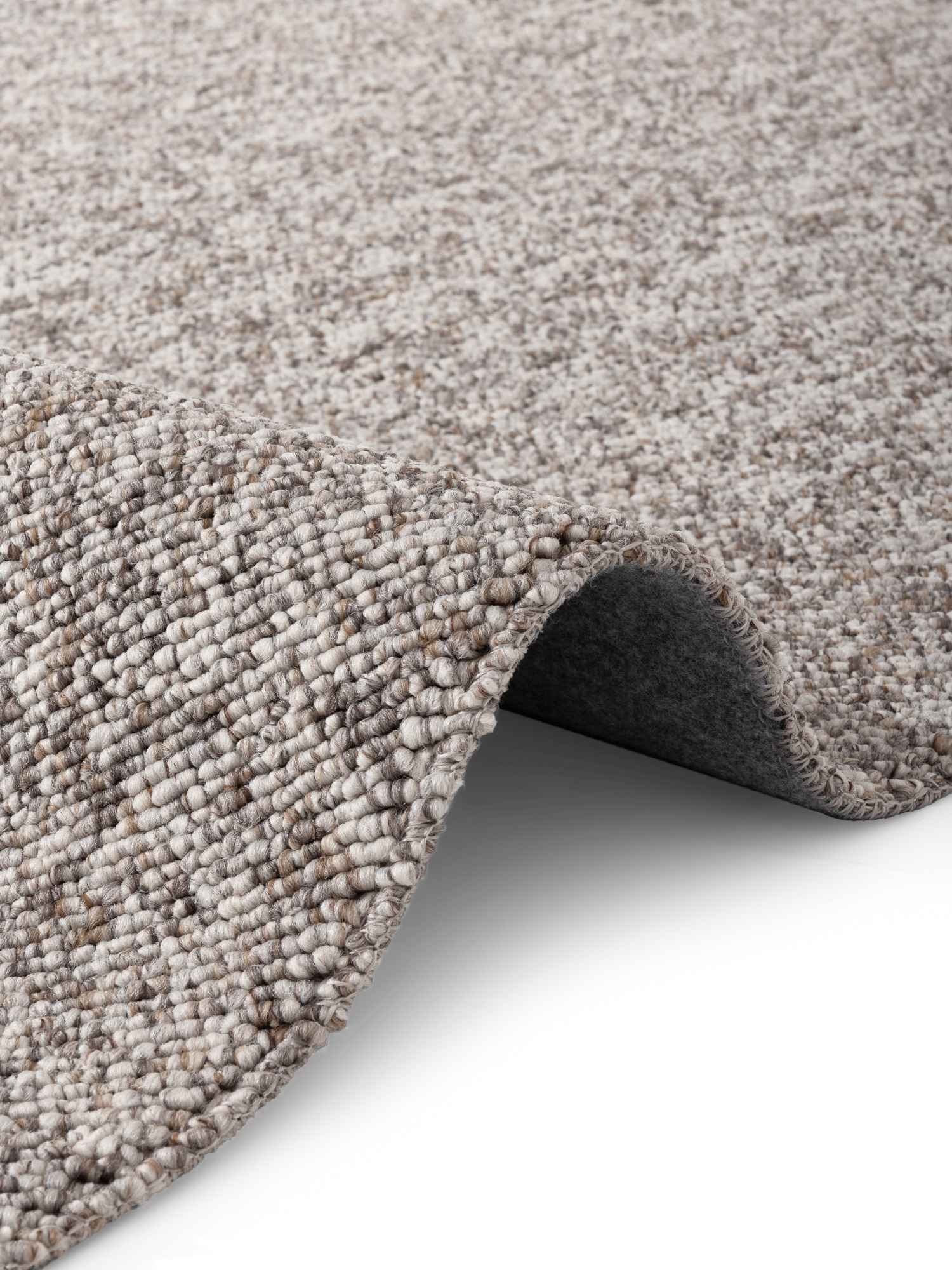ELLE DECORATION Teppich »Rocco«, rechteckig, 10 mm Höhe, Läufer, waschbar, Wohnzimmer, Esszimmer, Woll-Optik