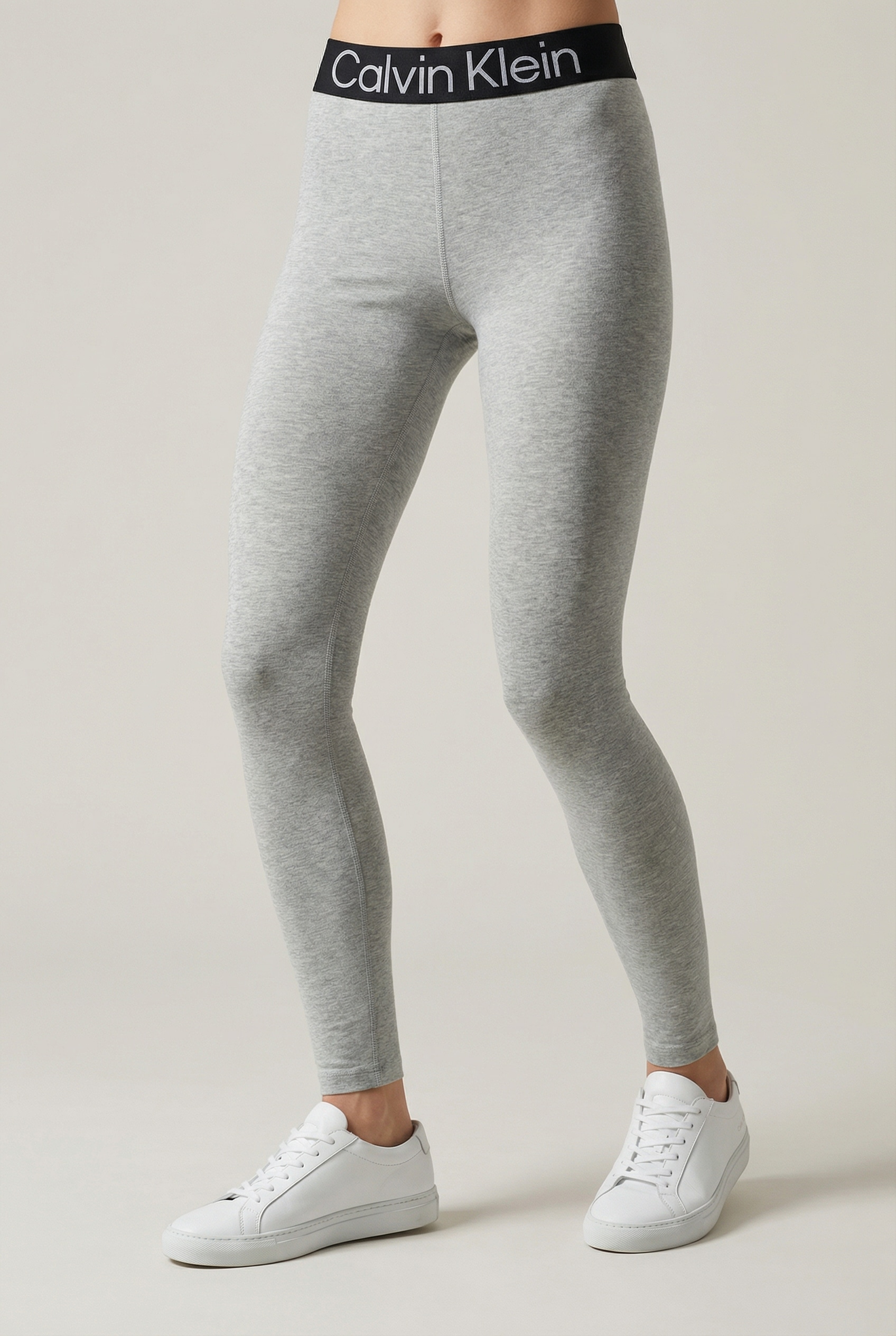 Calvin Klein Leggings  breiter Logobund, weich, elastisch, Cotton-Mix
