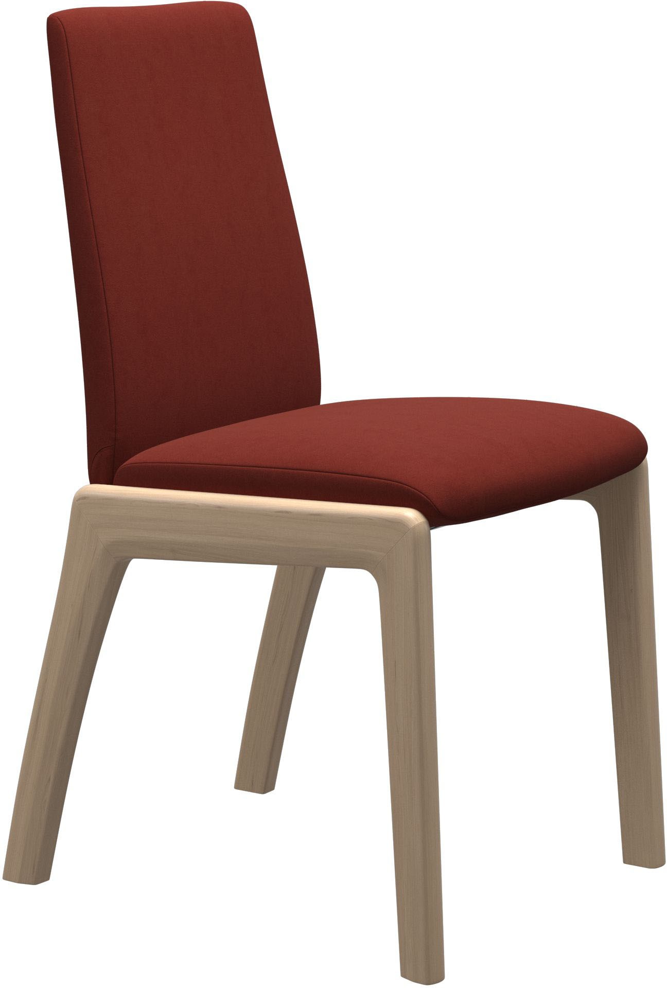 Stressless® Polsterstuhl »Laurel«, Microfaser DINAMICA, Low Back, Größe M, mit abgerundeten Beinen in Eiche natur