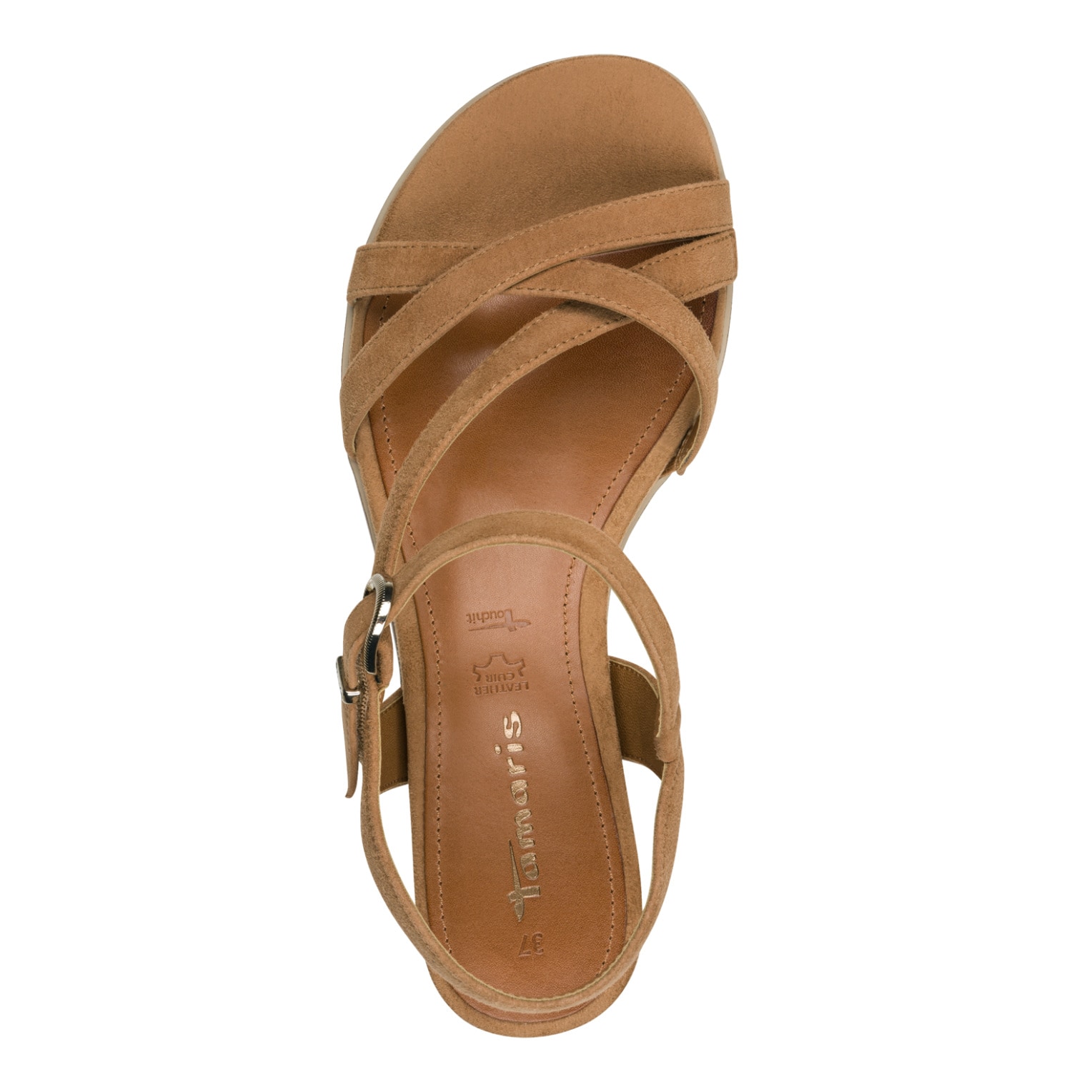 Tamaris Riemchensandale  Sommerschuh, Sandalette mit praktischem Klettverschluss
