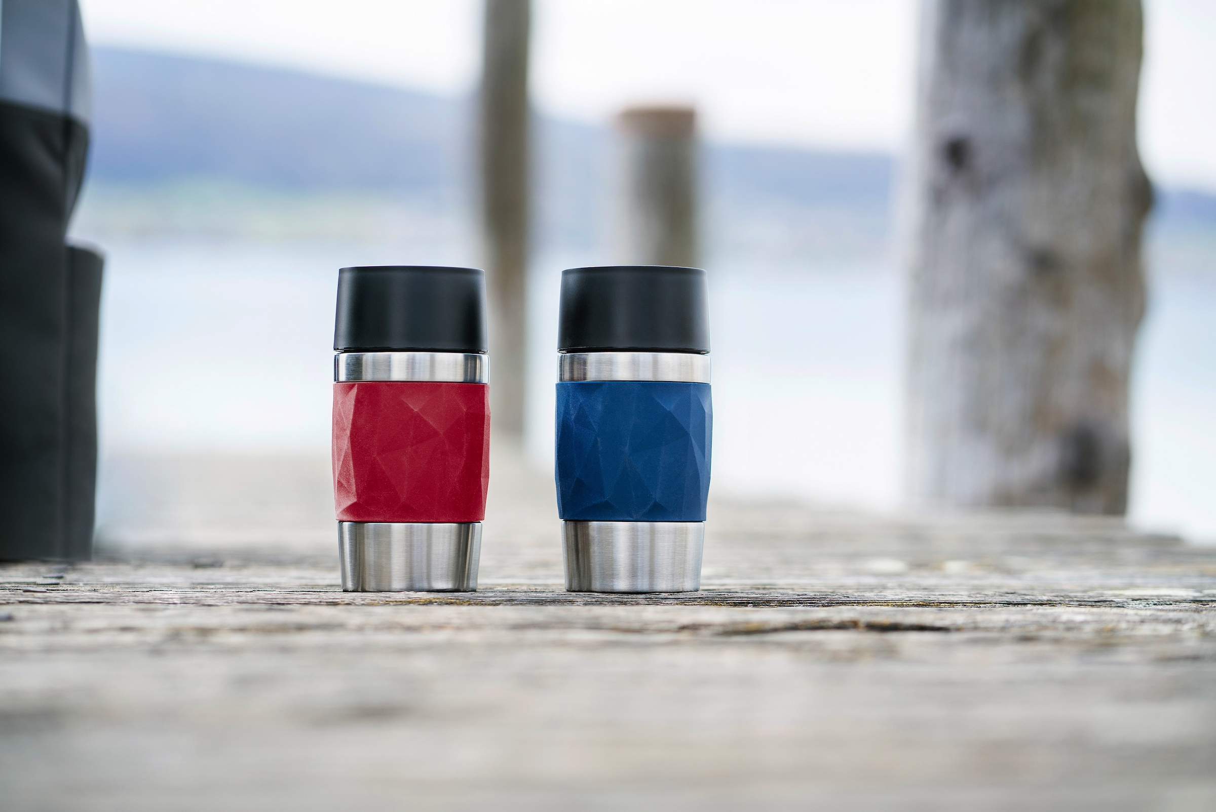 Emsa Thermobecher »Travel Mug Compact«, 0,3L, Edelstahl, 3h warm/6h kalt, 360°Trinköffnung, spülmaschinenfest