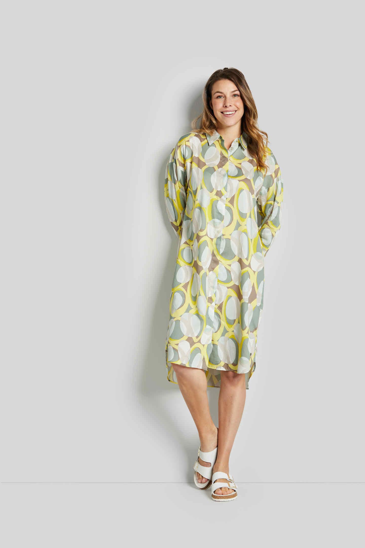 bugatti Hemdblusenkleid, aus reiner Baumwolle