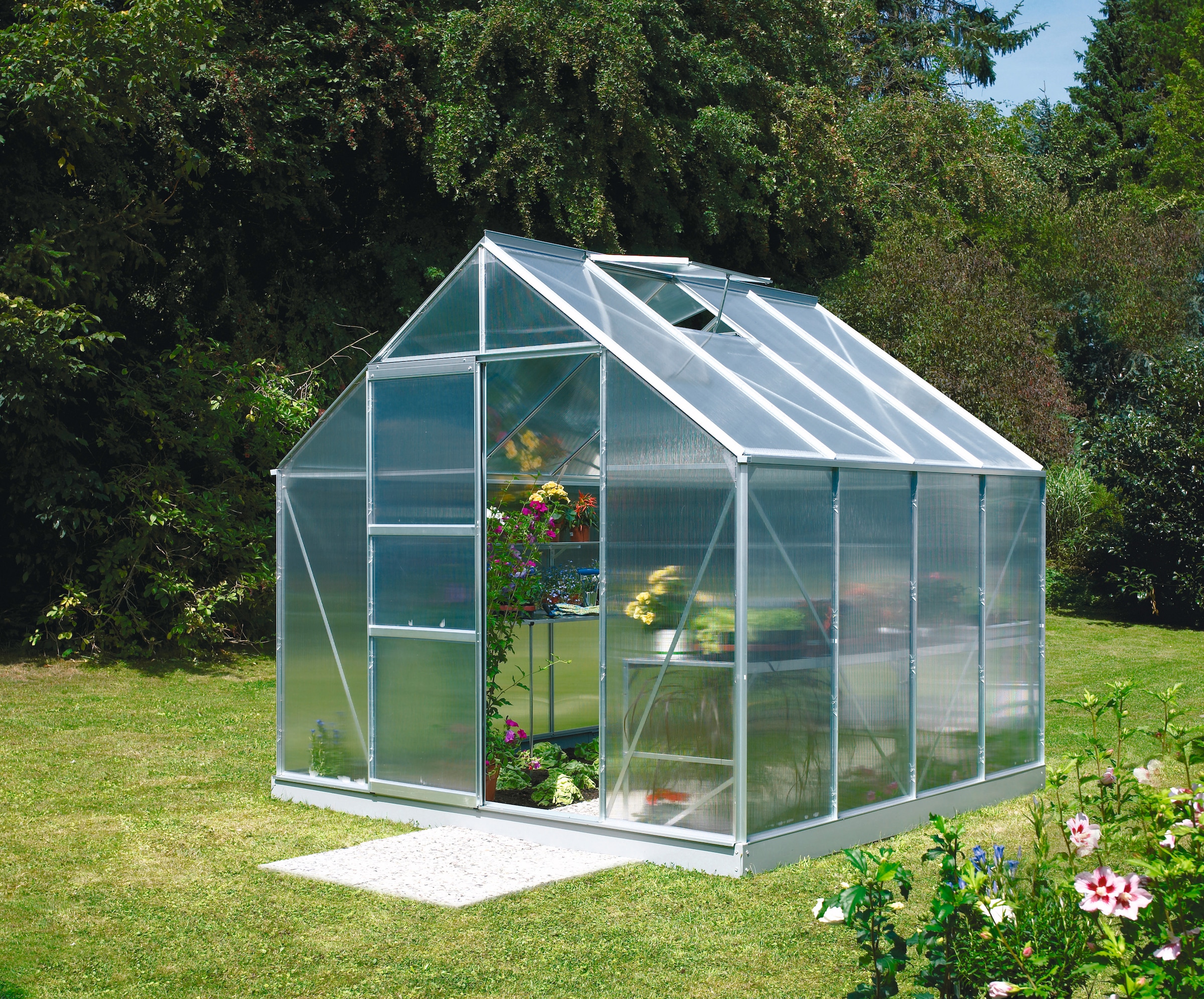 VITAVIA Gewächshaus »Merkur 6700« silberfarben