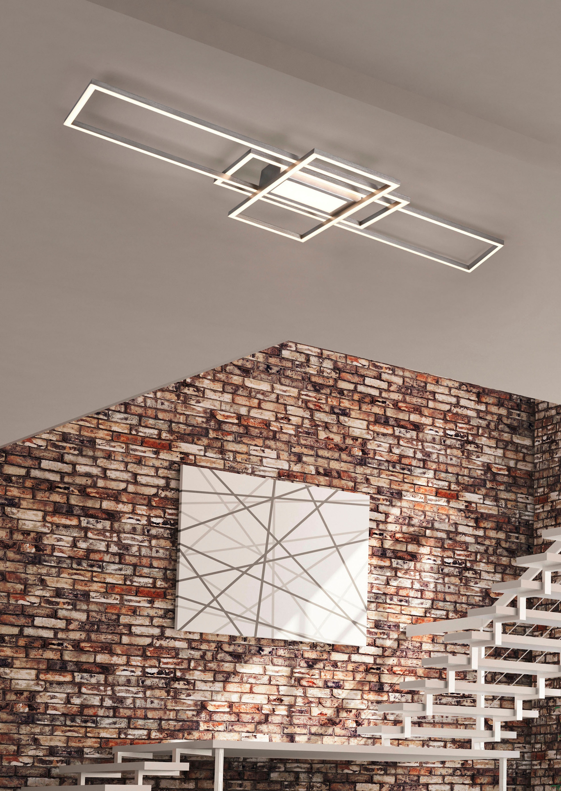 TRIO Leuchten LED Deckenleuchte »MILA«, Leuchtmittel LED-Modul   LED fest i günstig online kaufen