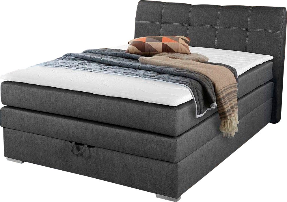 Jockenhöfer Gruppe Boxspringbett »Amelie«, mit Bettkasten und Topper, erhäl günstig online kaufen