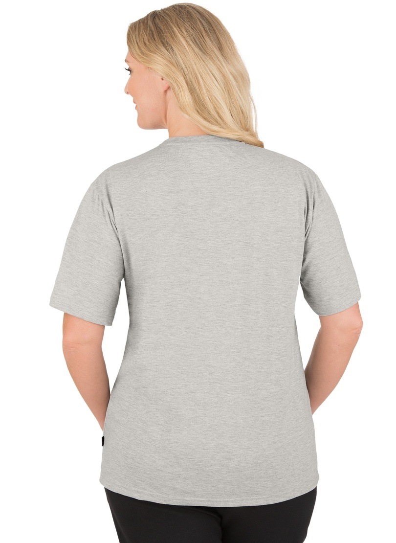 Trigema T-Shirt »TRIGEMA T-Shirt DELUXE Baumwolle«, (1 tlg.)