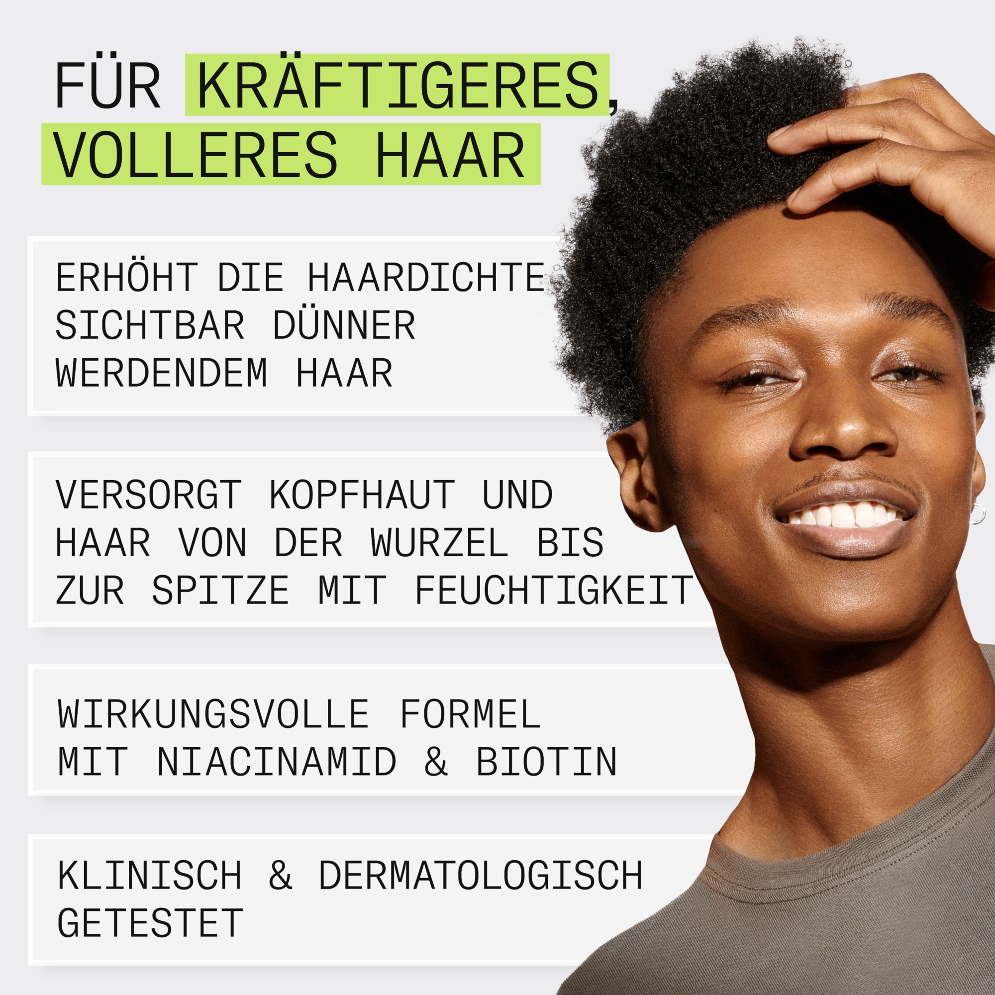Nioxin Kopfhaut-Pflegeshampoo »System 2 Shampoo« mehr Volumen, schützt vor Haarbruch, voller wirkendes Haar