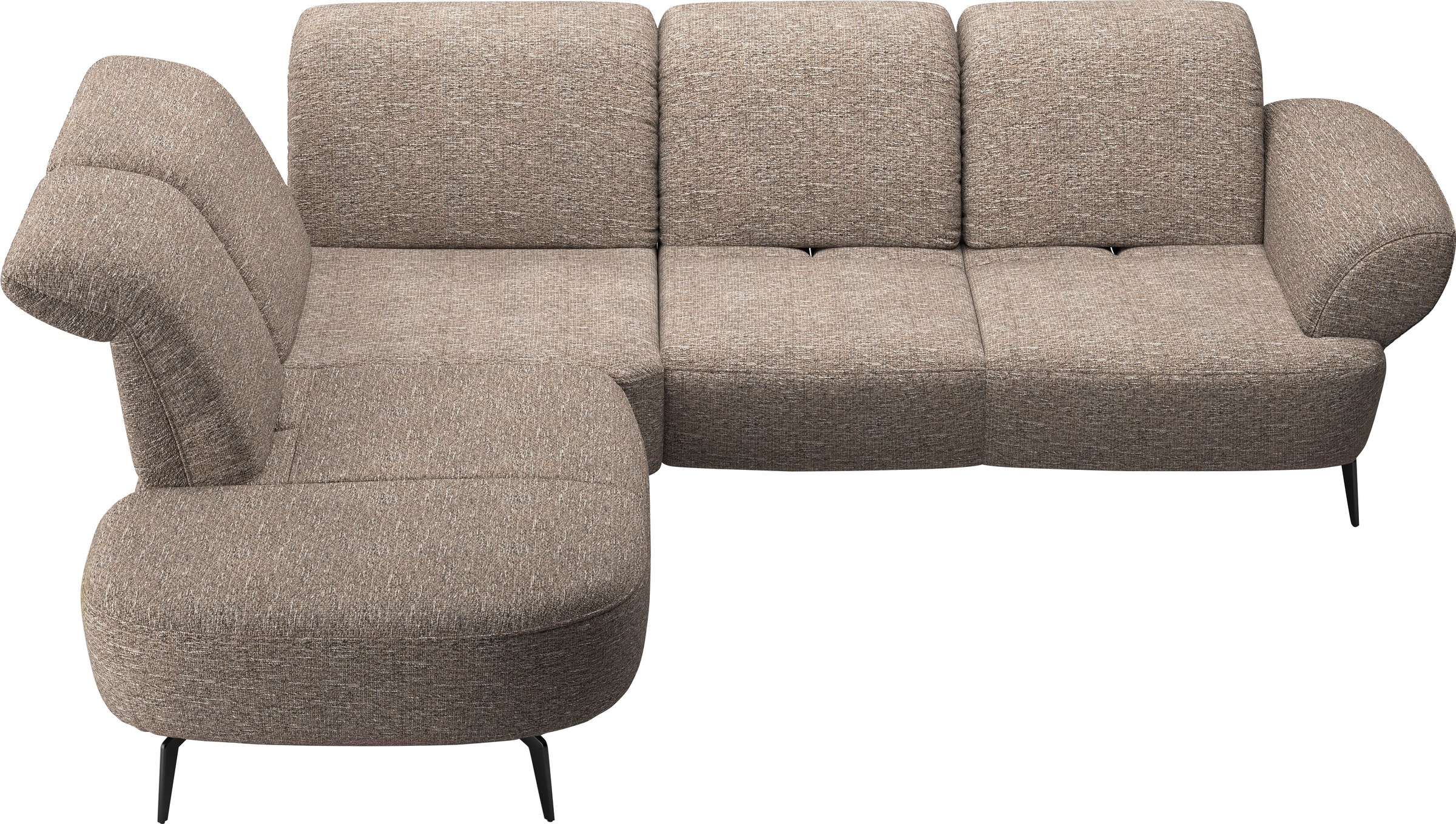 sit&more Ecksofa »Dance, L-Form, inkl. Sitztiefenverstellung« inkl. Click&S günstig online kaufen