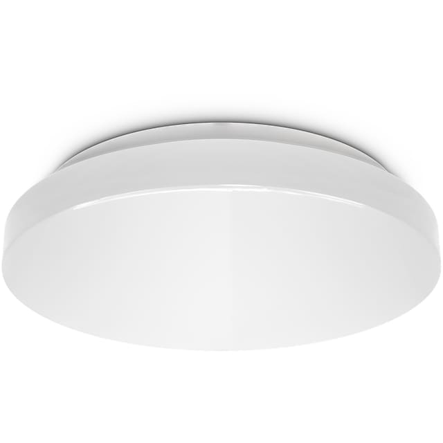 LED Deckenleuchte Bad rund Badezimmer-Lampe Flach IP44 Schlafzimmer Küche