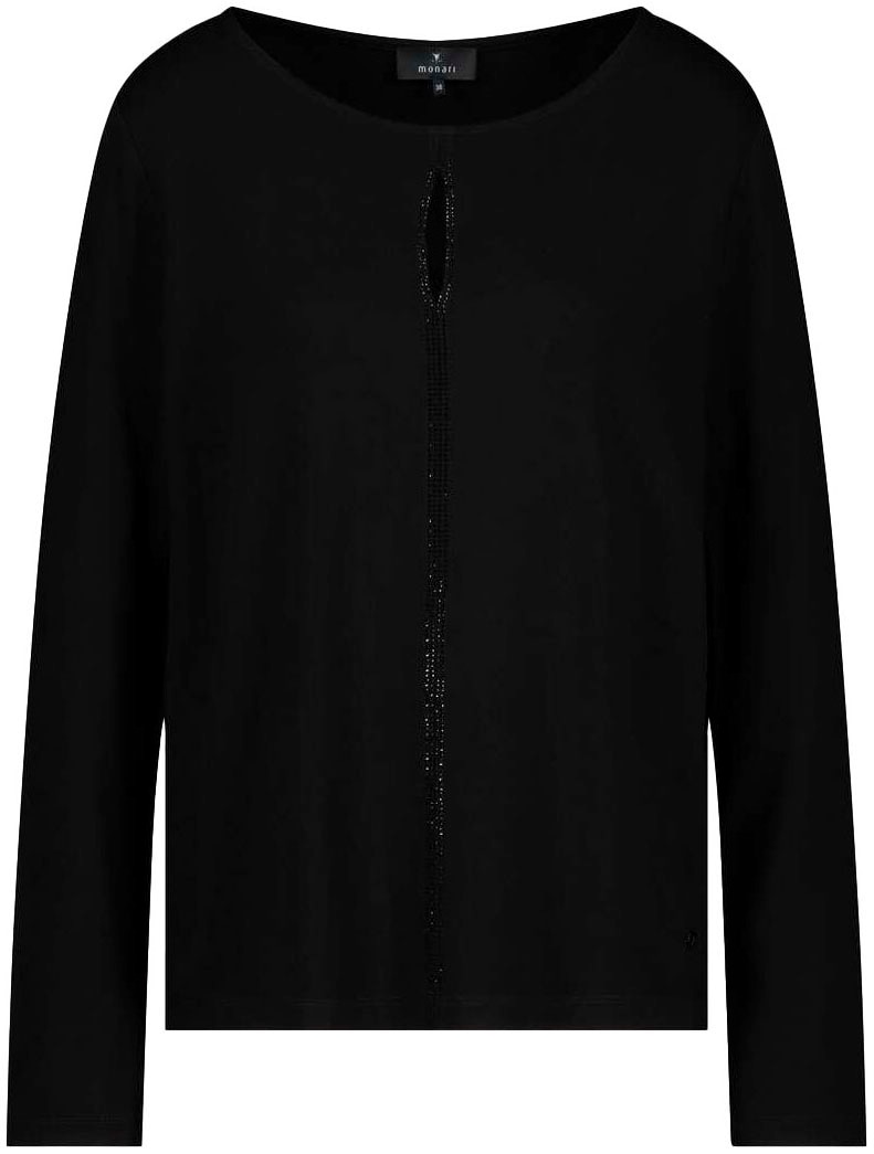 Monari Rundhalsshirt, mi Cut-Out