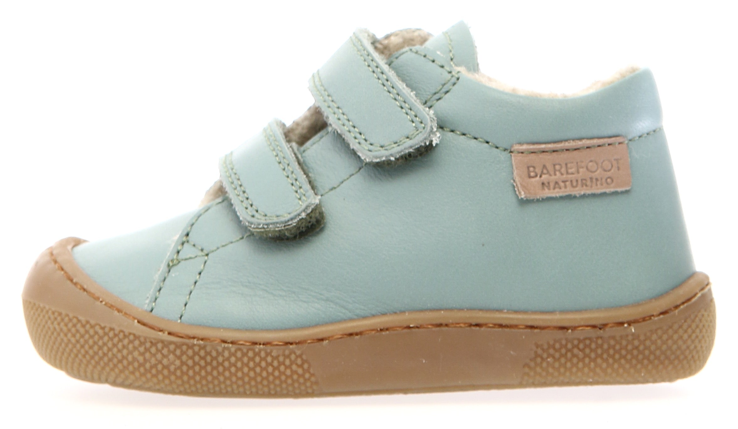 Naturino Lauflernschuh »Amur«, Babyschuh, Klettschuh mit Wollfutter, Größenschablone zum Download