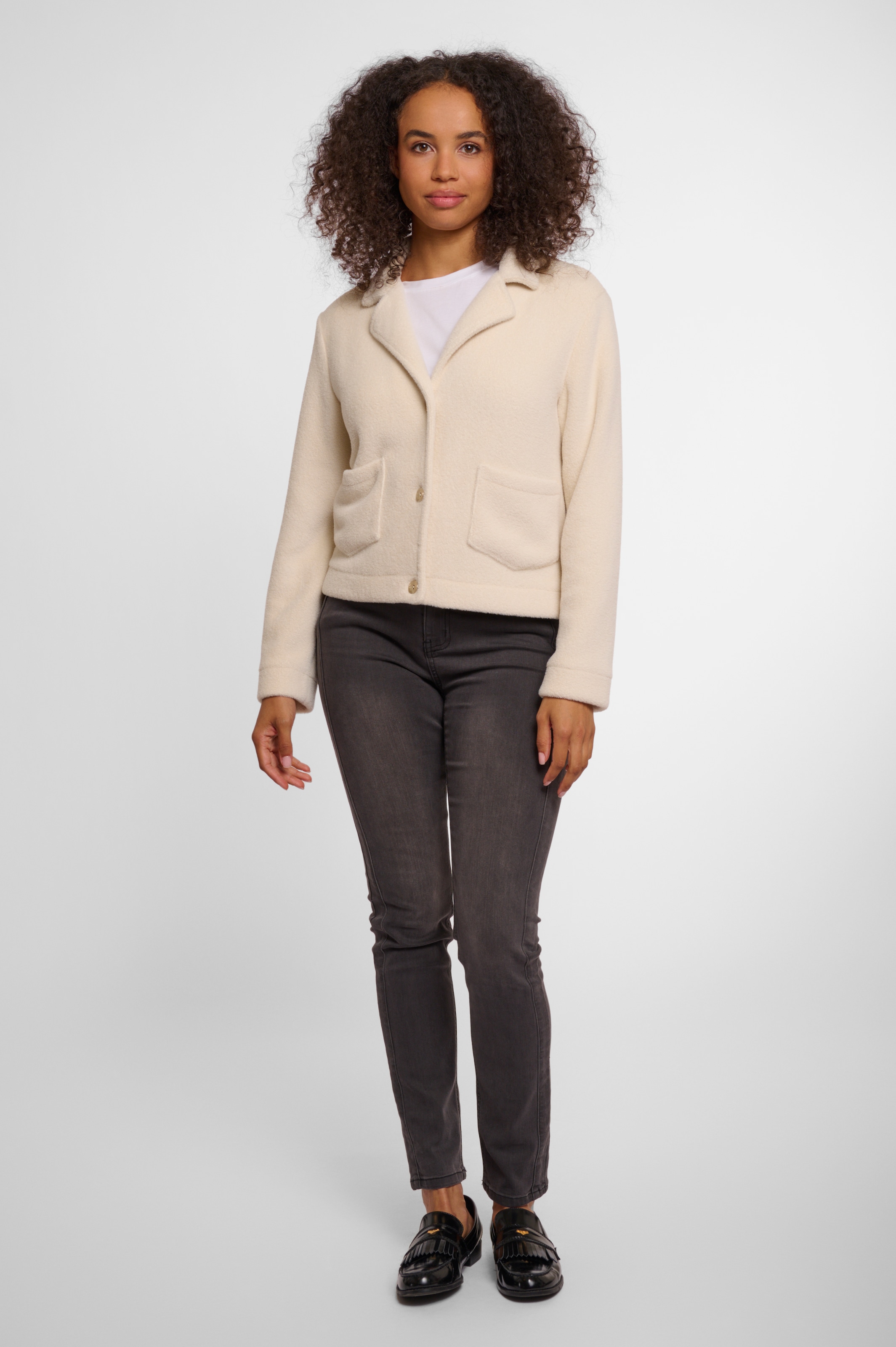 Rino & Pelle Cardigan »BOBIEN« mit Reverskragen und Knopfverschluss