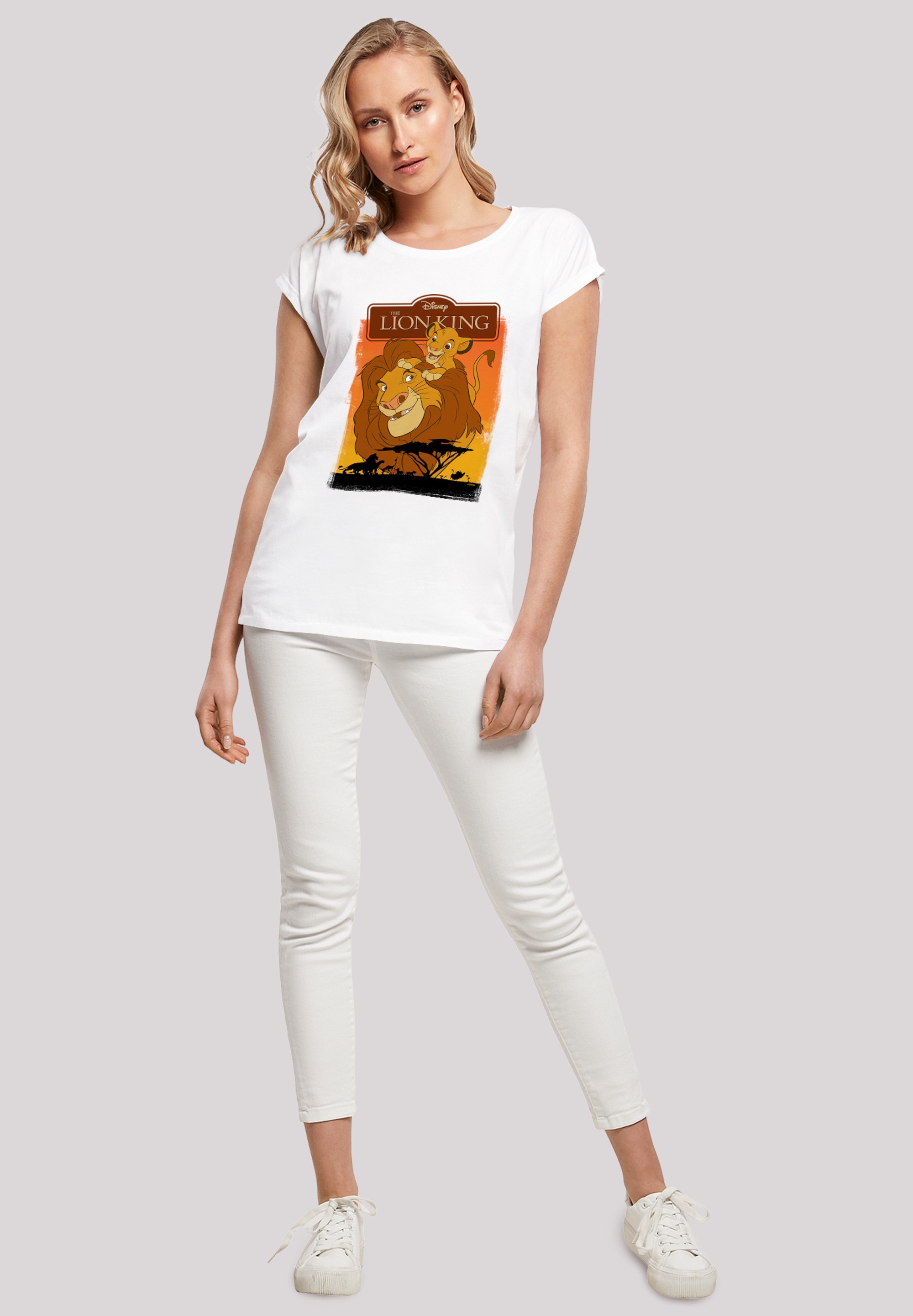 F4NT4STIC T-Shirt »König der Löwen Simba und Mufasa«, Print bestellen