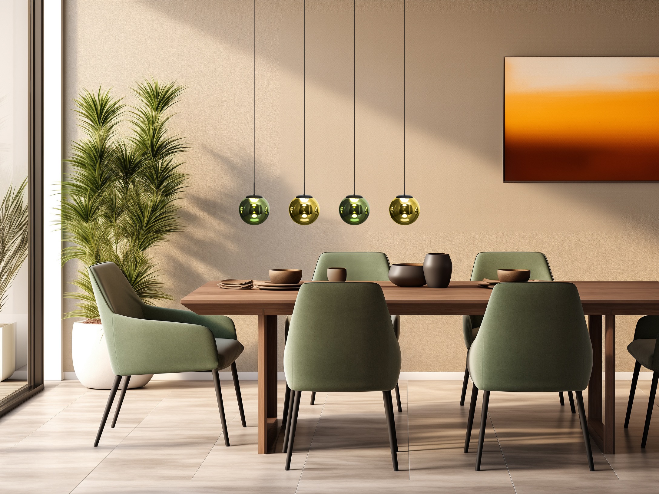 ECO-LIGHT Pendelleuchte »Altaïr«, Leuchtmittel LED-Modul   LED fest integri günstig online kaufen