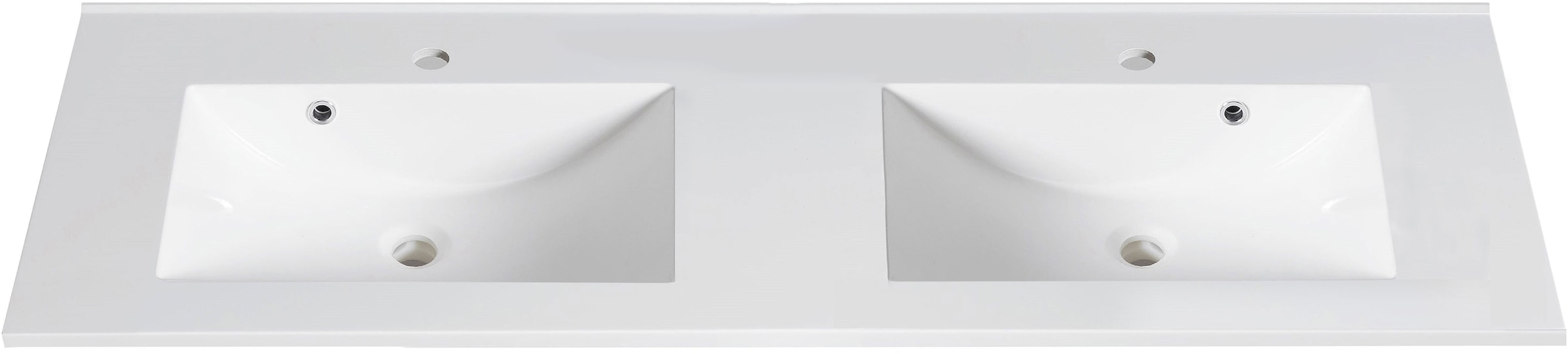 welltime Badmöbel-Set »Welltime Möbel Baabe Waschtisch-Set 3tlg. oder 5tlg.«, (5 St.), gedämpfte Scharniere und Softclose-Funktion, inklusive LED-Beleuchtung