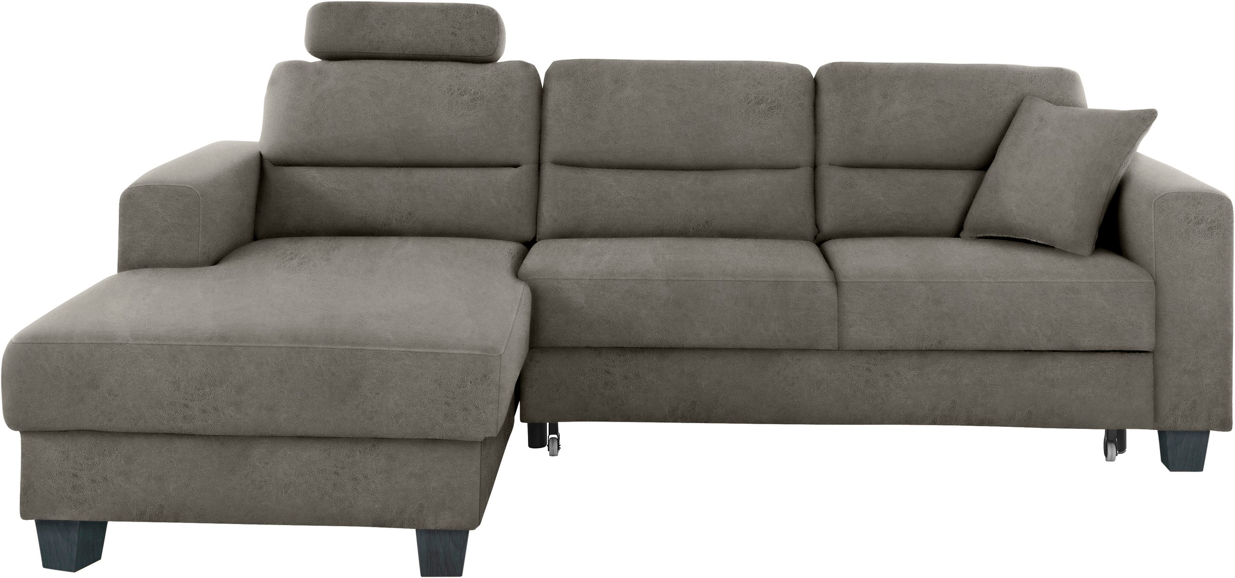 TRENDMANUFAKTUR Ecksofa »Chamber, zeitlos und modern, bequem mit hohem Sitz günstig online kaufen