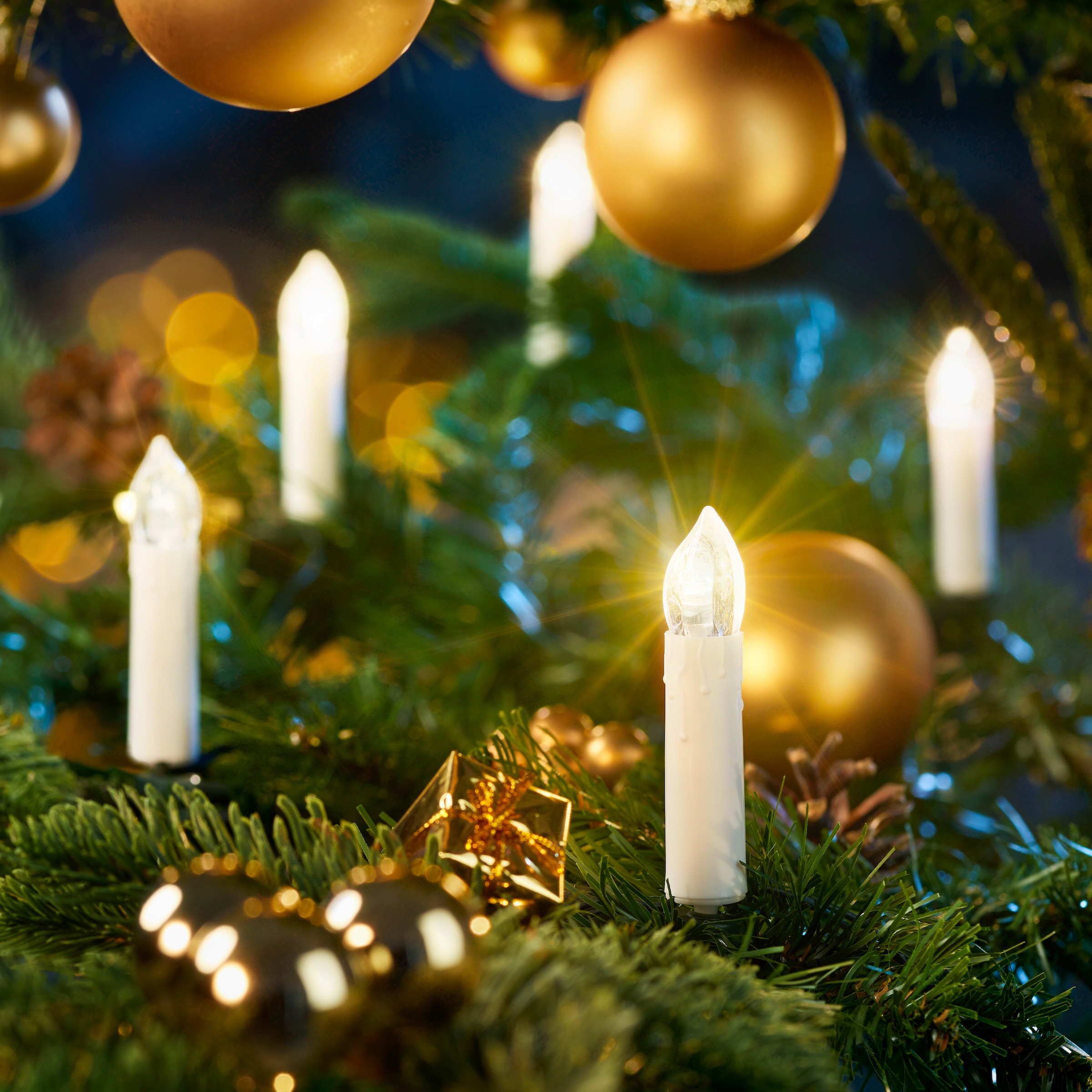 IC Winterworld LED-Christbaumkerzen 30 Stk.-flammig