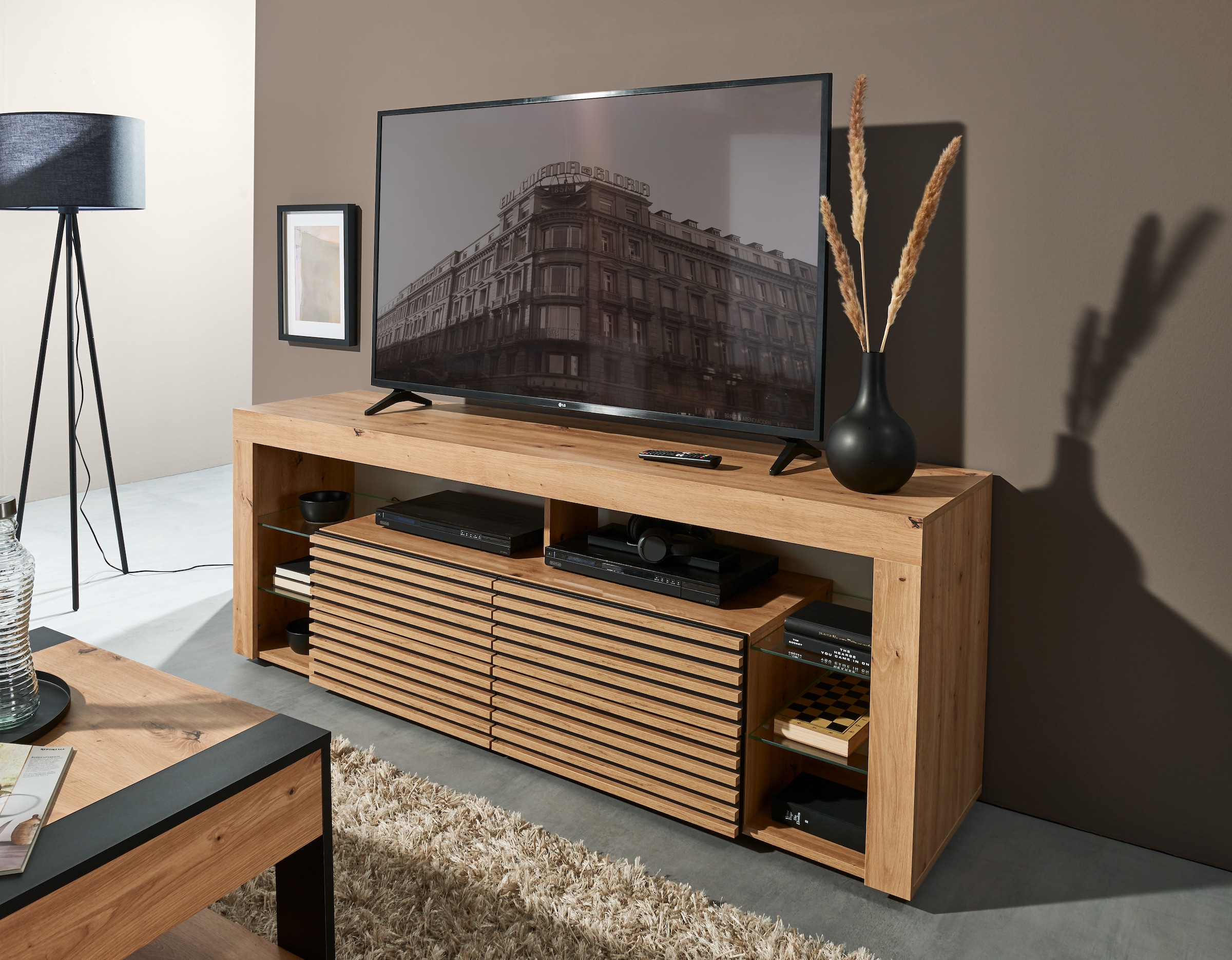 Stolkom TV-Schrank »Goal TV Lowboard, B/H/T 179x67x 44 cm« 1 Stk. tlg. %RESET$