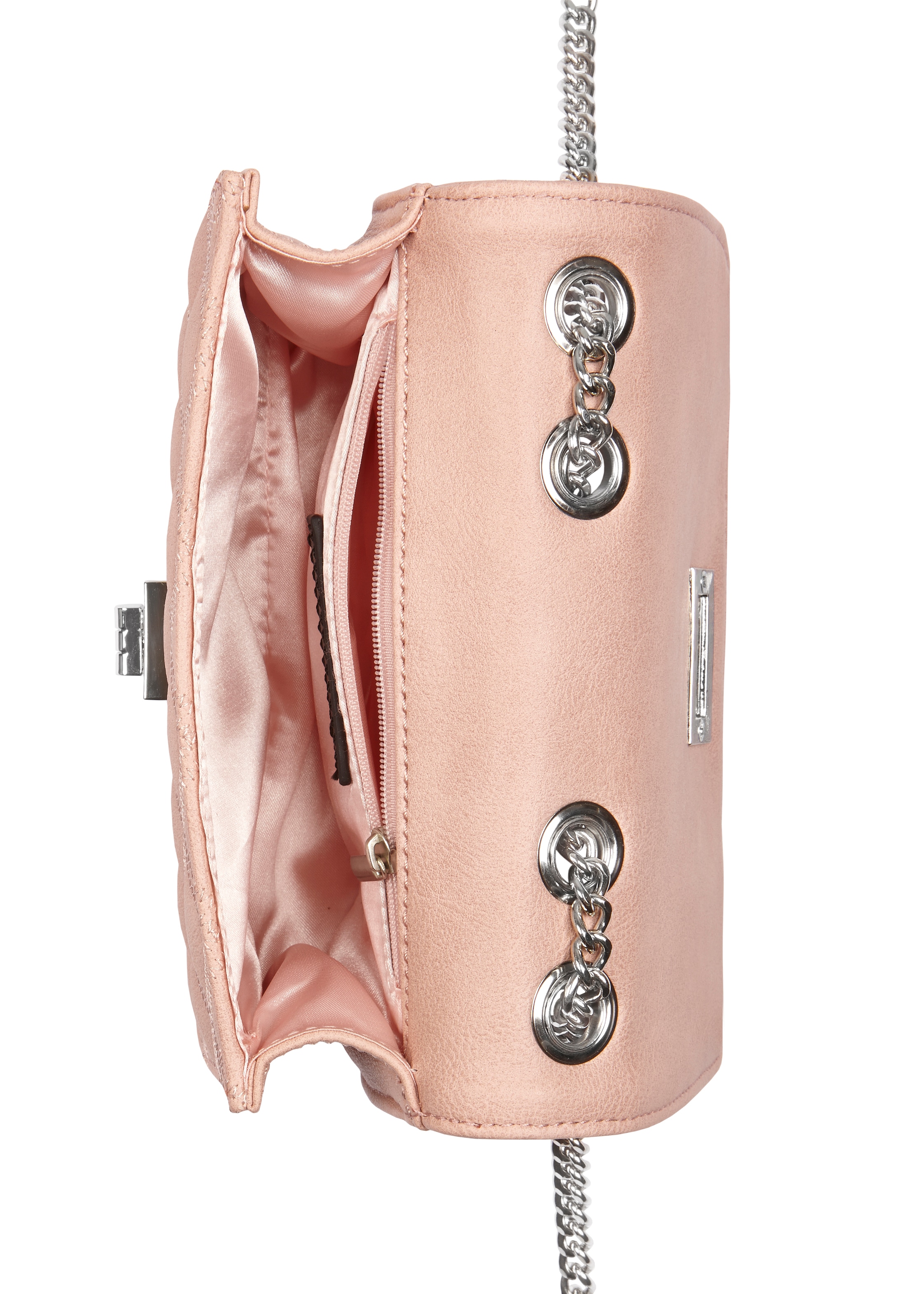 LASCANA Umhängetasche »Minibag«, Handtasche, Henkeltasche mit Kettenhenkel, Crossbody Bag VEGAN