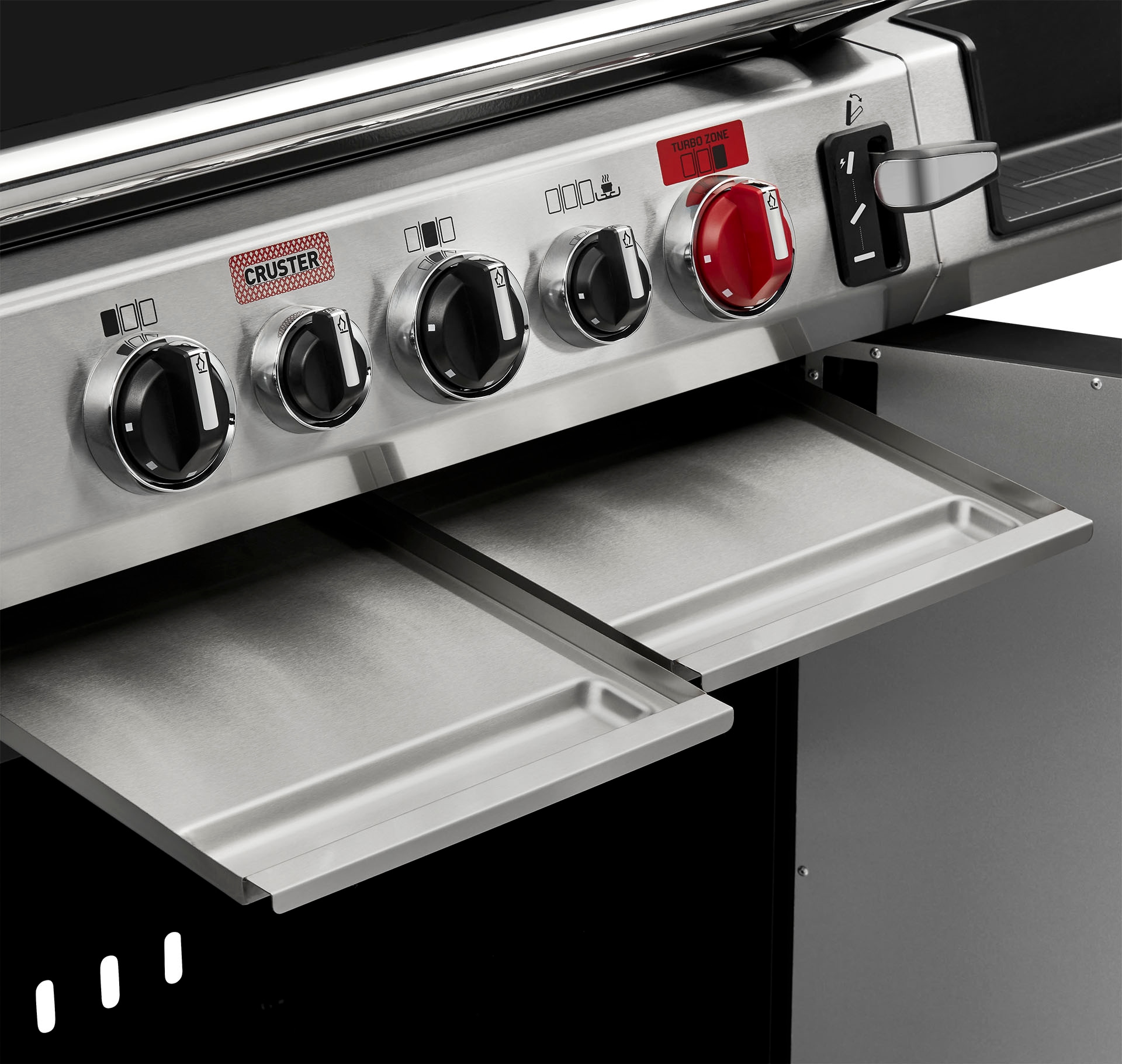 Enders® Gasgrill »UNIQ 3 IK CRUSTER«, Keramikbrenner sorgt für 800°C Infrarot-Oberhitze im Grill