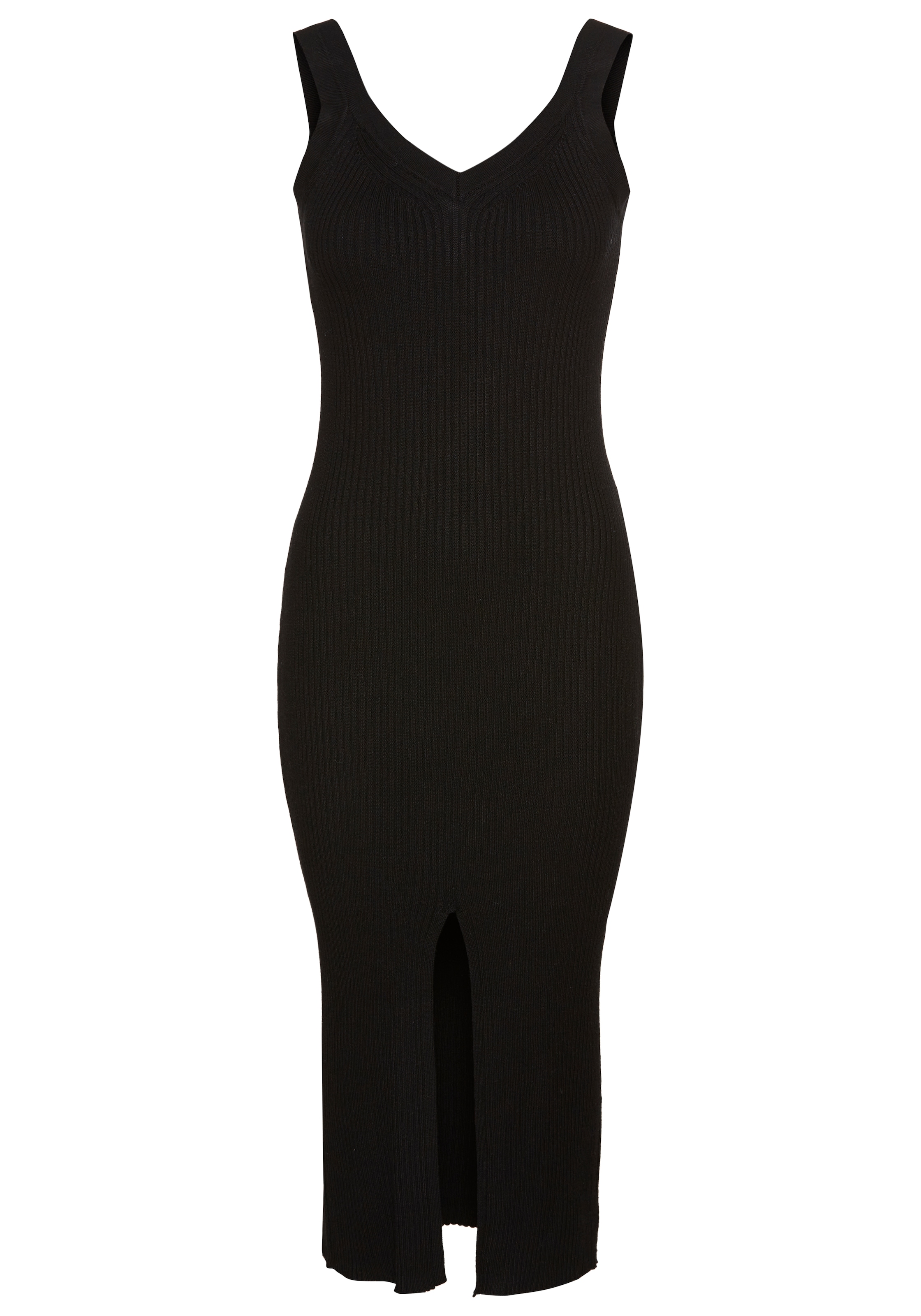 HECHTER PARIS Strickkleid, mit Zierschnallen