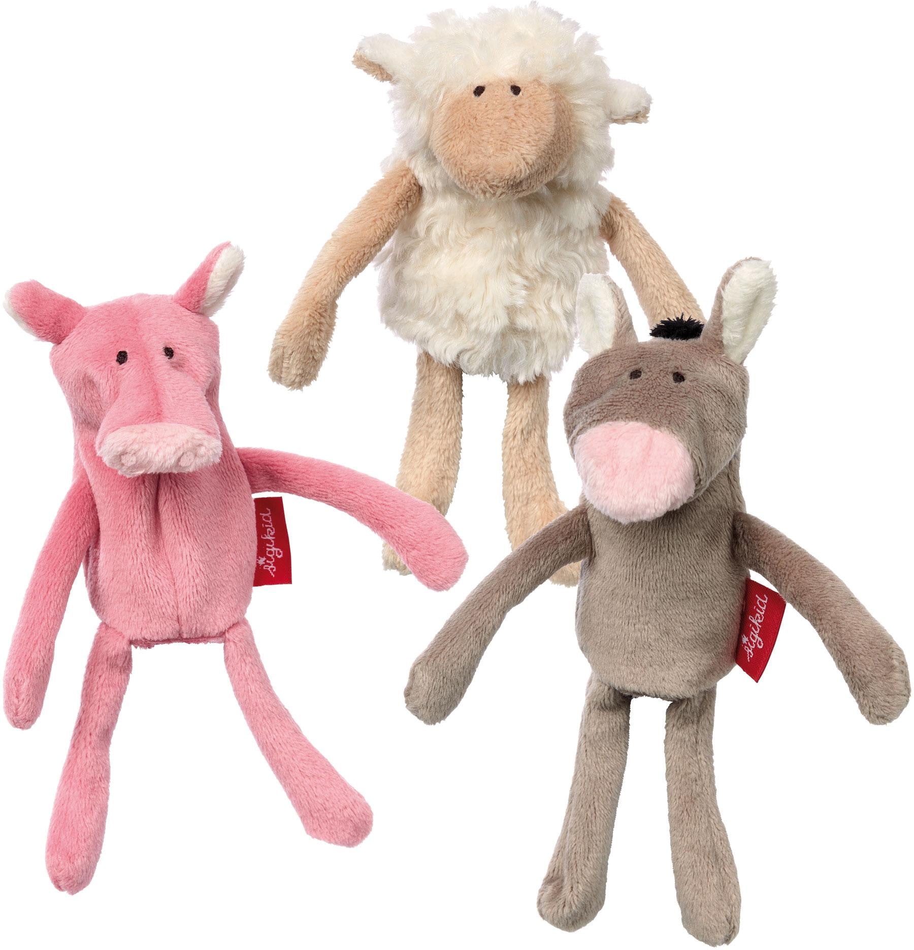 Sigikid Fingerpuppe »My little theatre, Farmfreunde«, (3 tlg.)