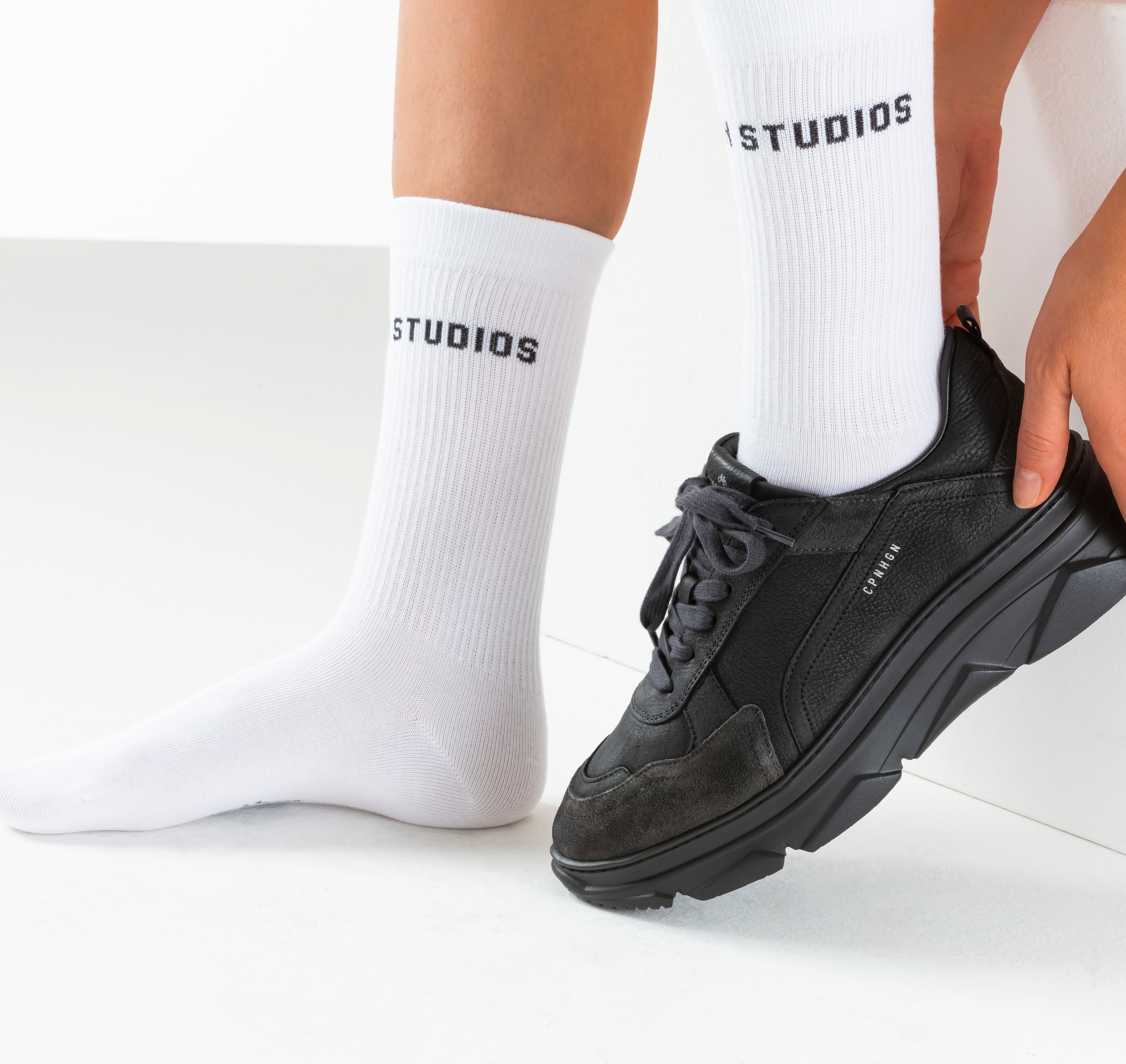 Copenhagen Studios Tennissocken, (Packung, 2 Paar), ohne Frottee
